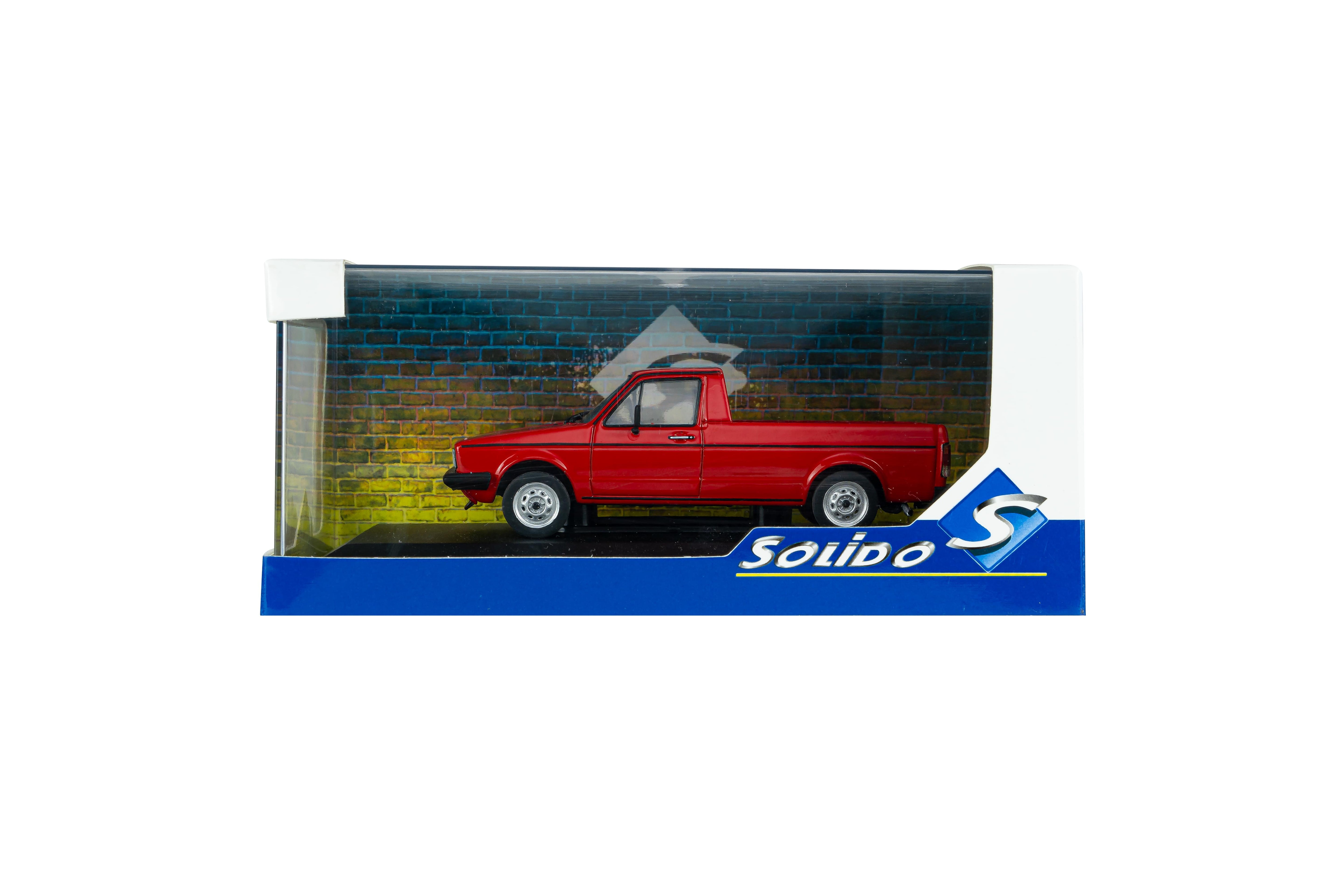 Voiture miniature 1/43 Volkswagen Caddy MK1 rouge mars 1982 Solido S4312305 - Breizh Modélisme.