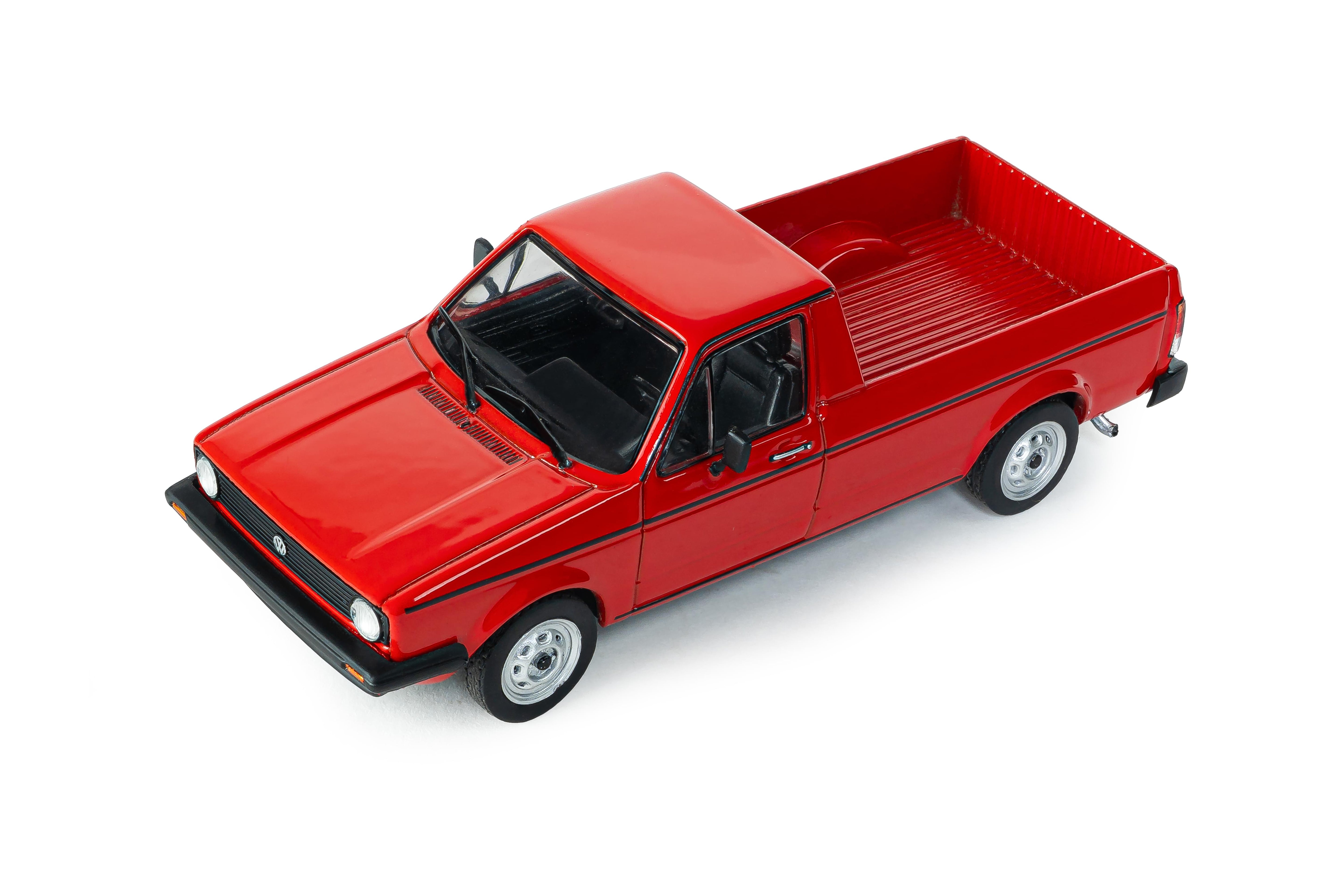 Voiture miniature 1/43 Volkswagen Caddy MK1 rouge mars 1982 Solido S4312305 - Breizh Modélisme.