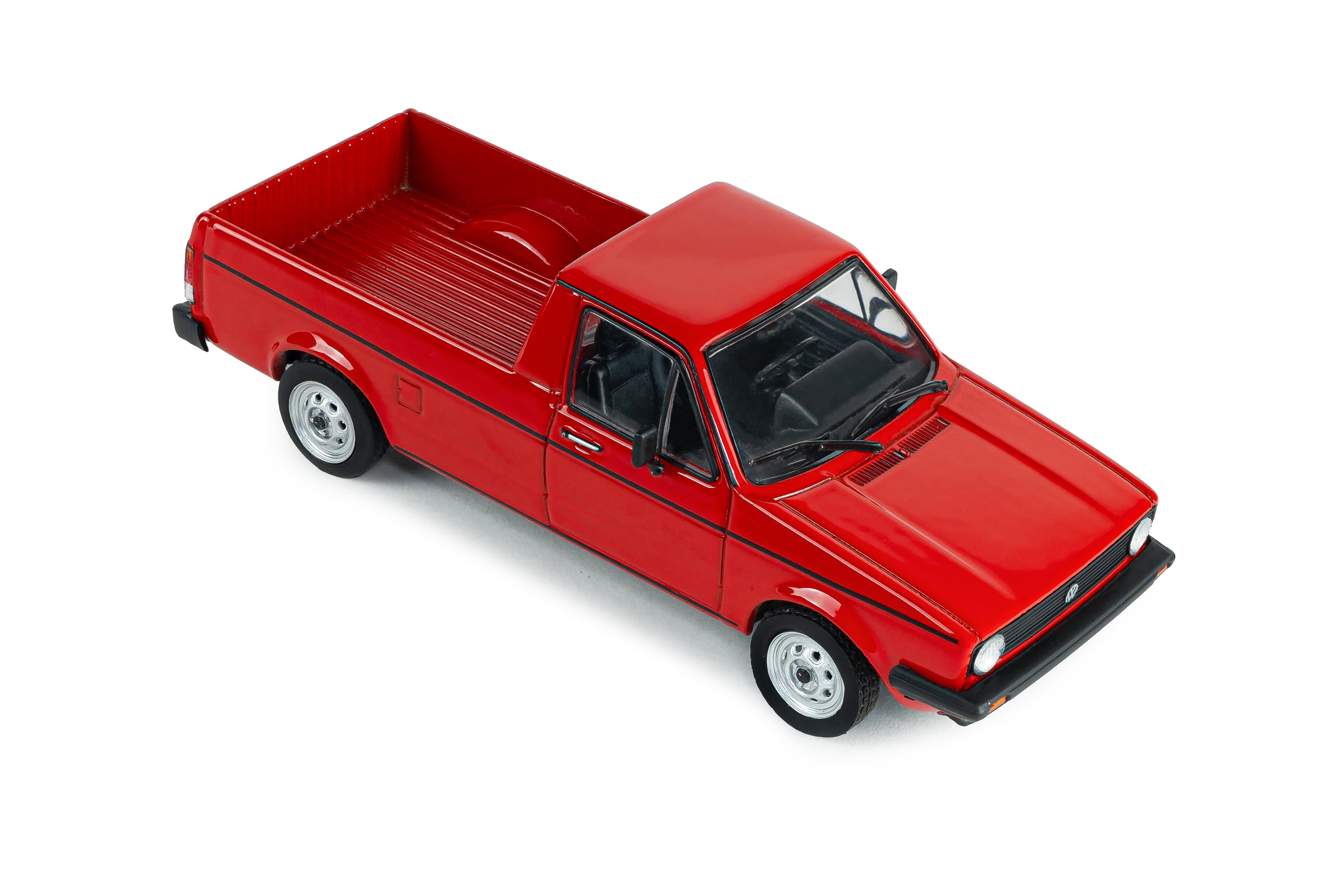 Voiture miniature 1/43 Volkswagen Caddy MK1 rouge mars 1982 Solido S4312305 - Breizh Modélisme.
