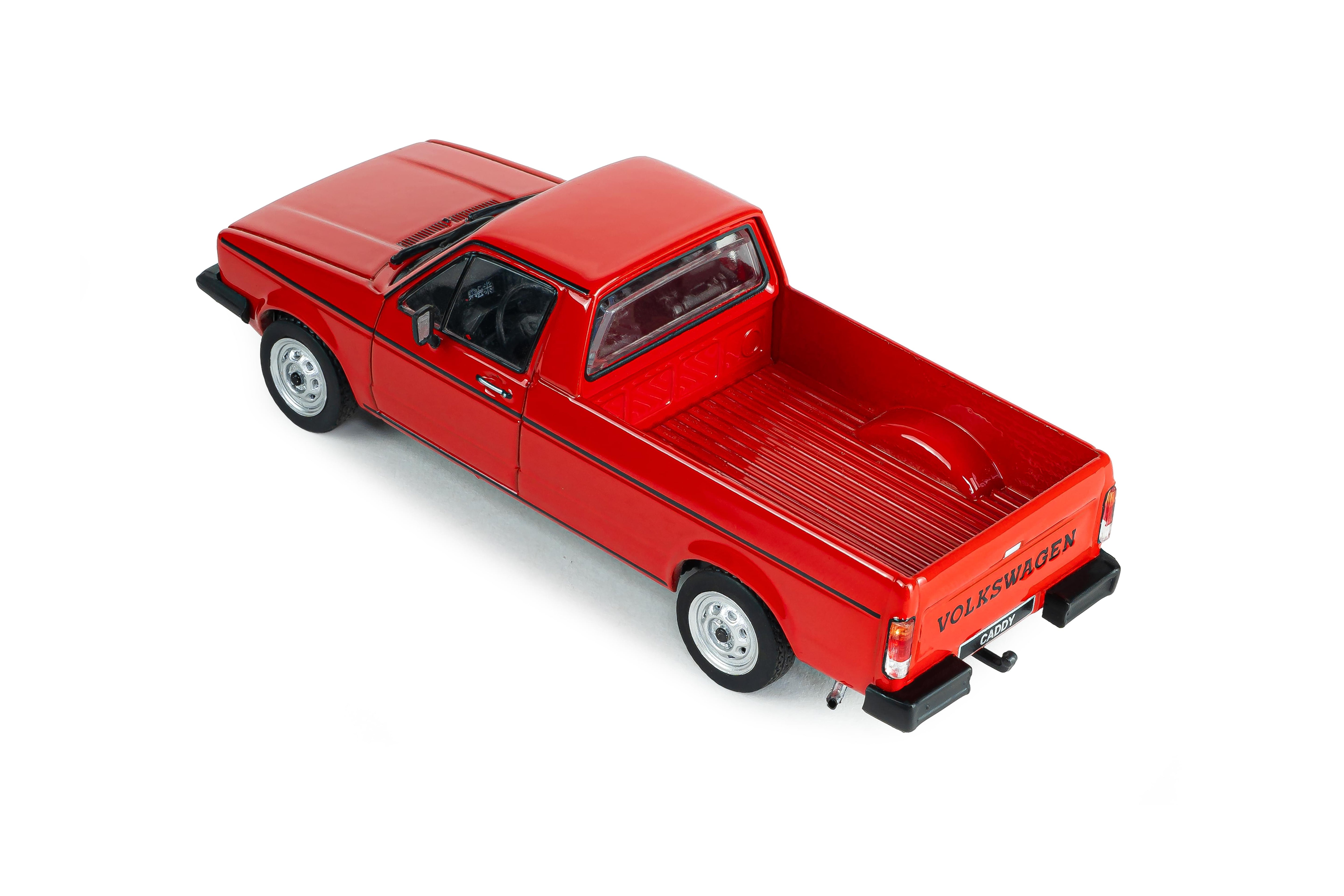 Voiture miniature 1/43 Volkswagen Caddy MK1 rouge mars 1982 Solido S4312305 - Breizh Modélisme.