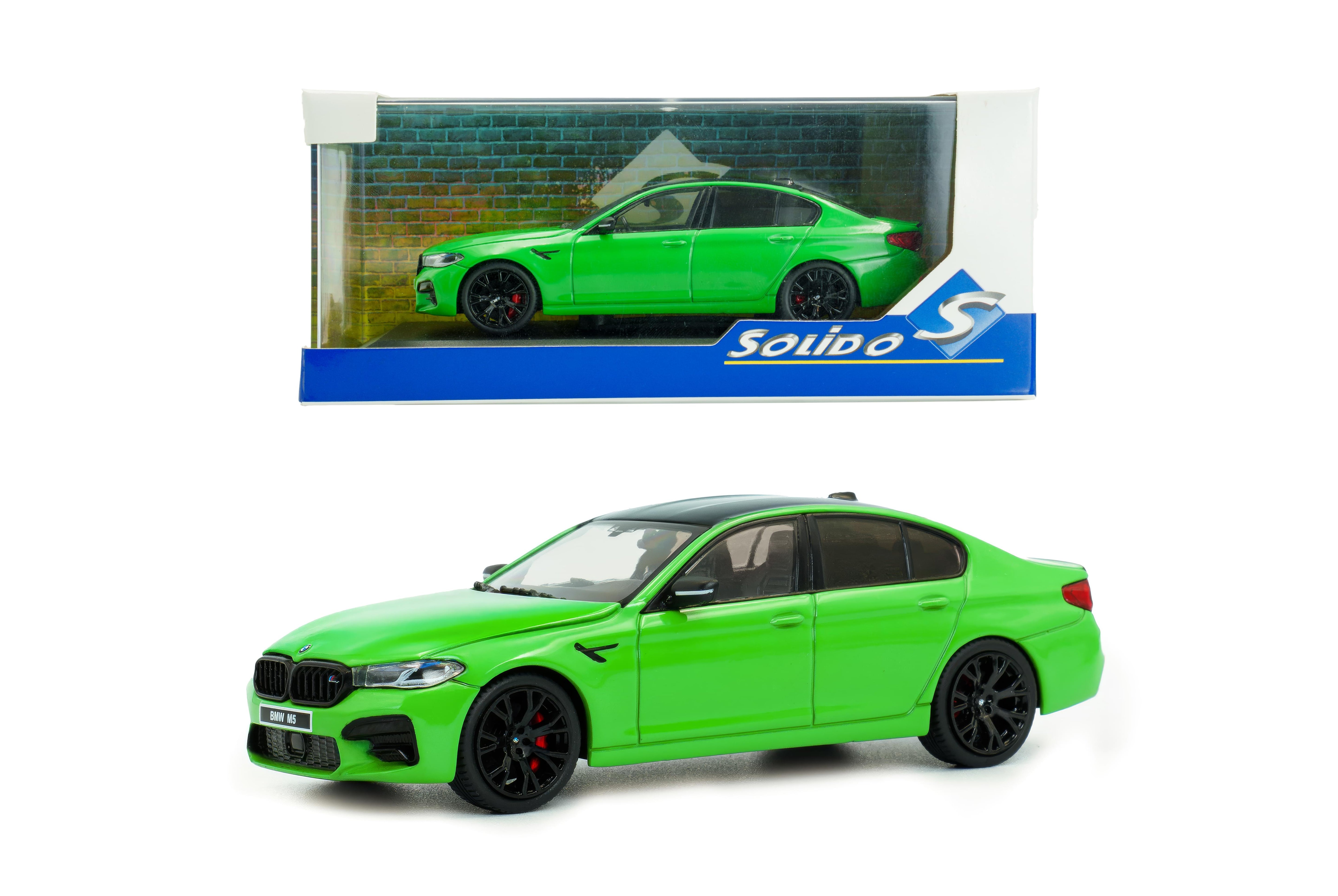 Voiture miniature 1/43 BMW M5 Competition 2022 Green Solido S4312705