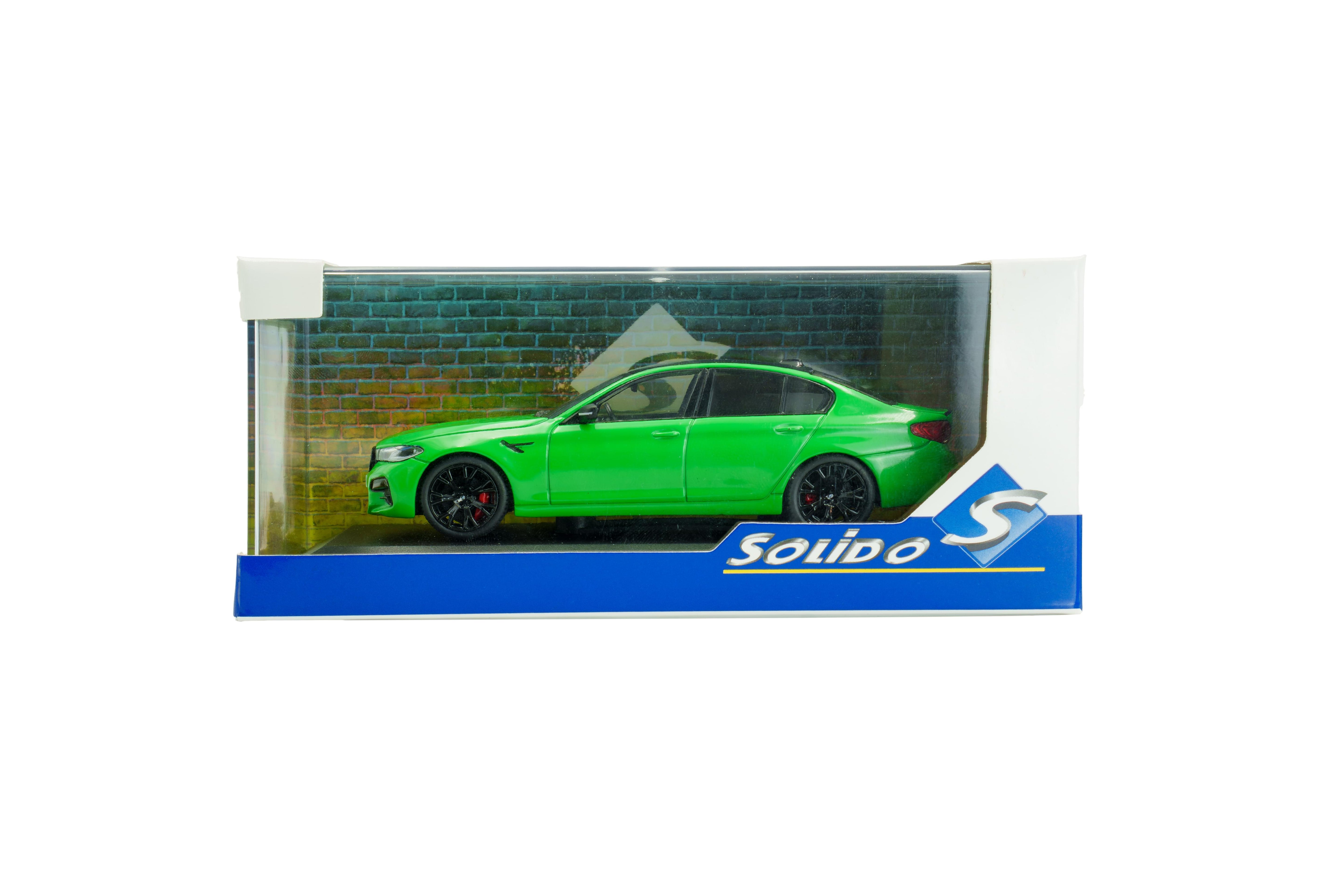 Voiture miniature 1/43 BMW M5 Competition 2022 Green Solido S4312705