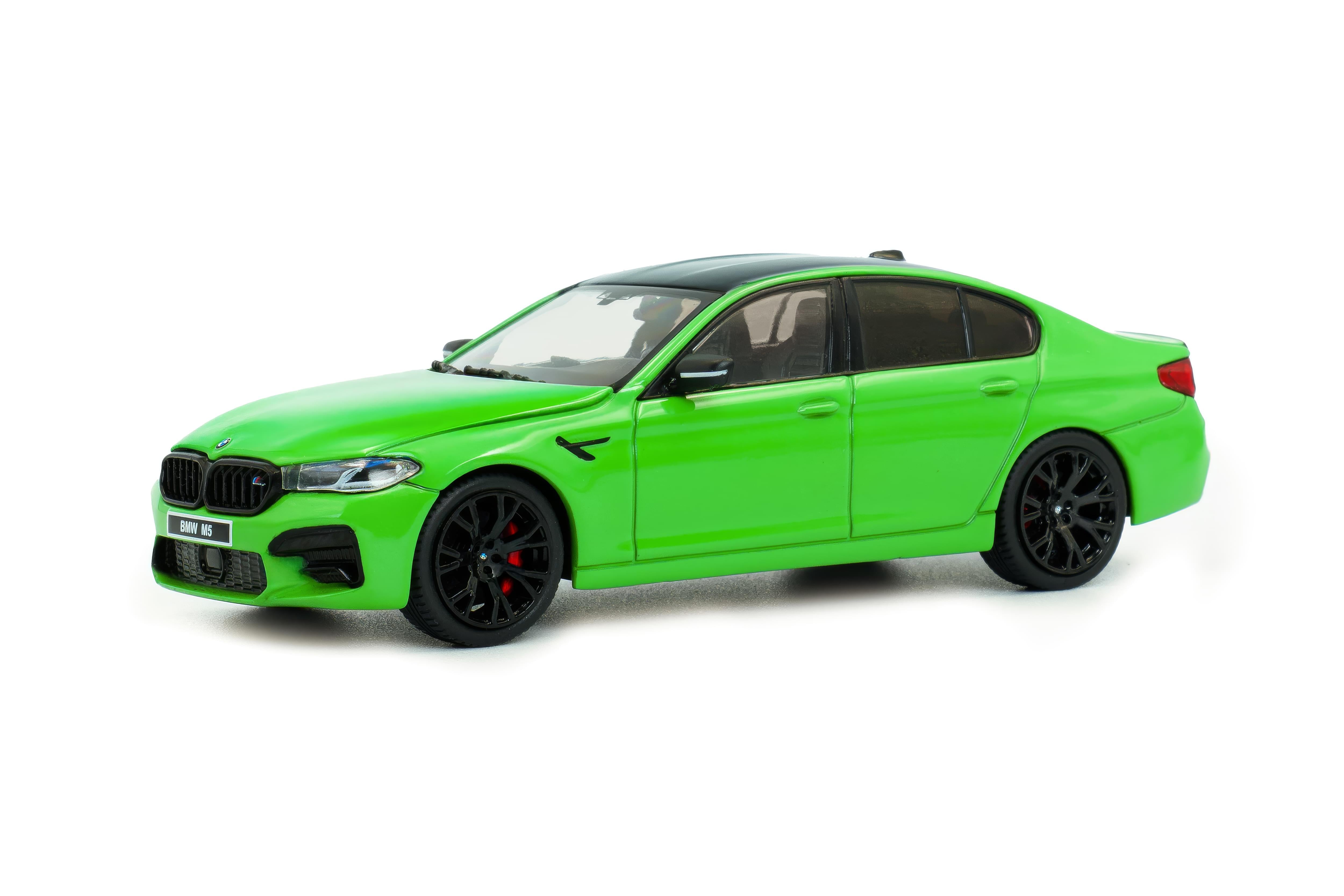 Voiture miniature 1/43 BMW M5 Competition 2022 Green Solido S4312705