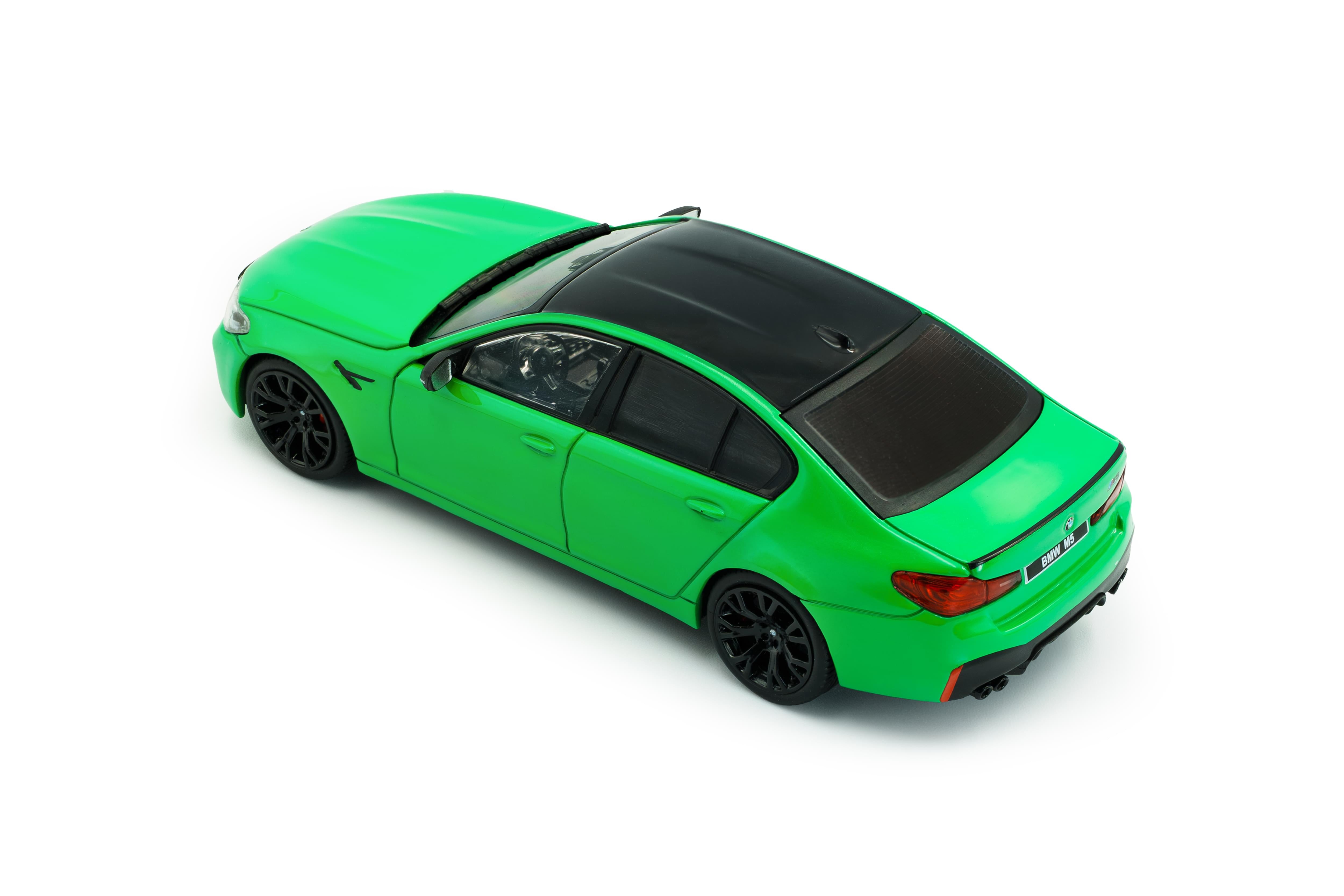 Voiture miniature 1/43 BMW M5 Competition 2022 Green Solido S4312705
