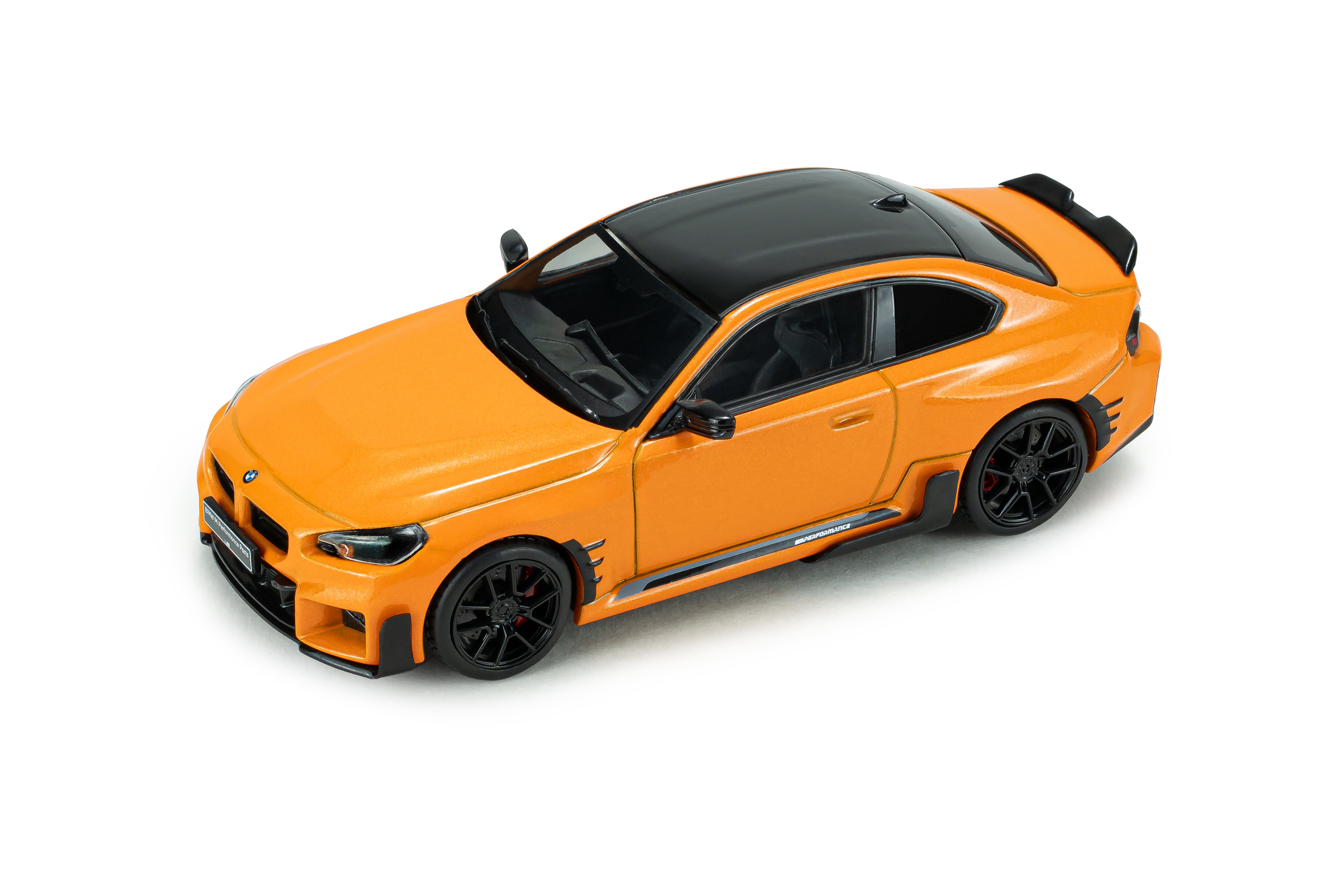Voiture miniature 1/43 BMW M2 M Performance papaya orange Solido S4314605