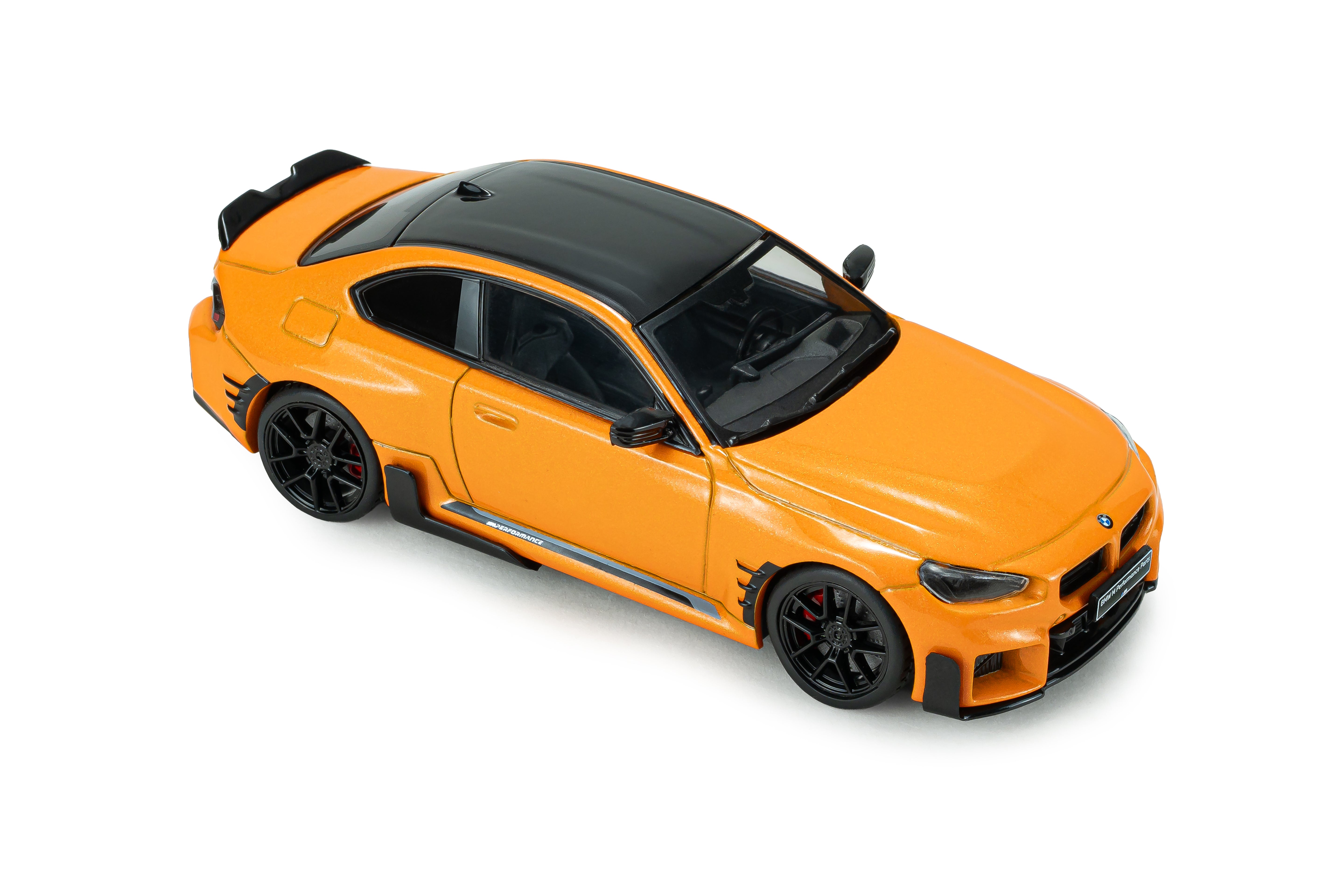 Voiture miniature 1/43 BMW M2 M Performance papaya orange Solido S4314605