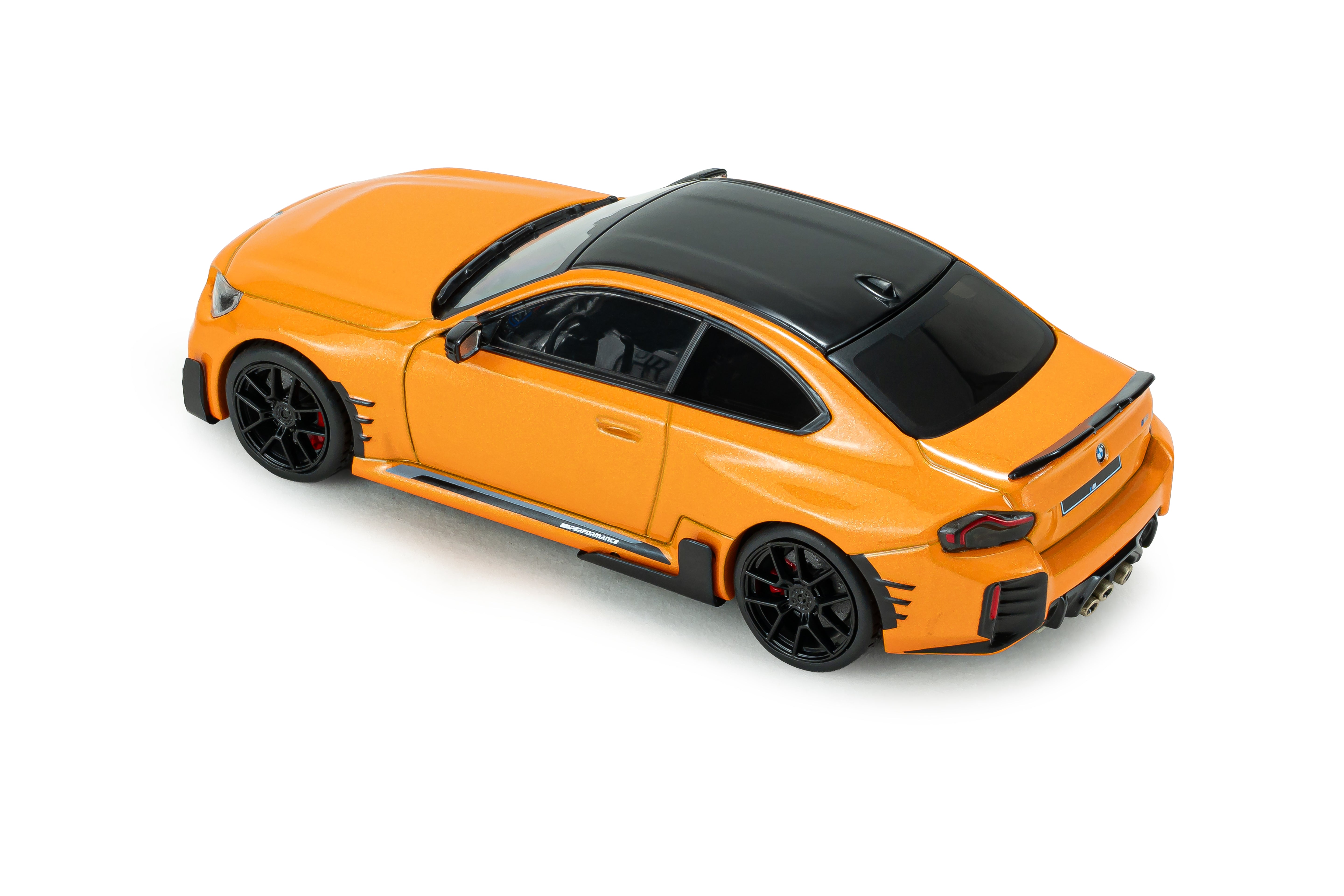 Voiture miniature 1/43 BMW M2 M Performance papaya orange Solido S4314605