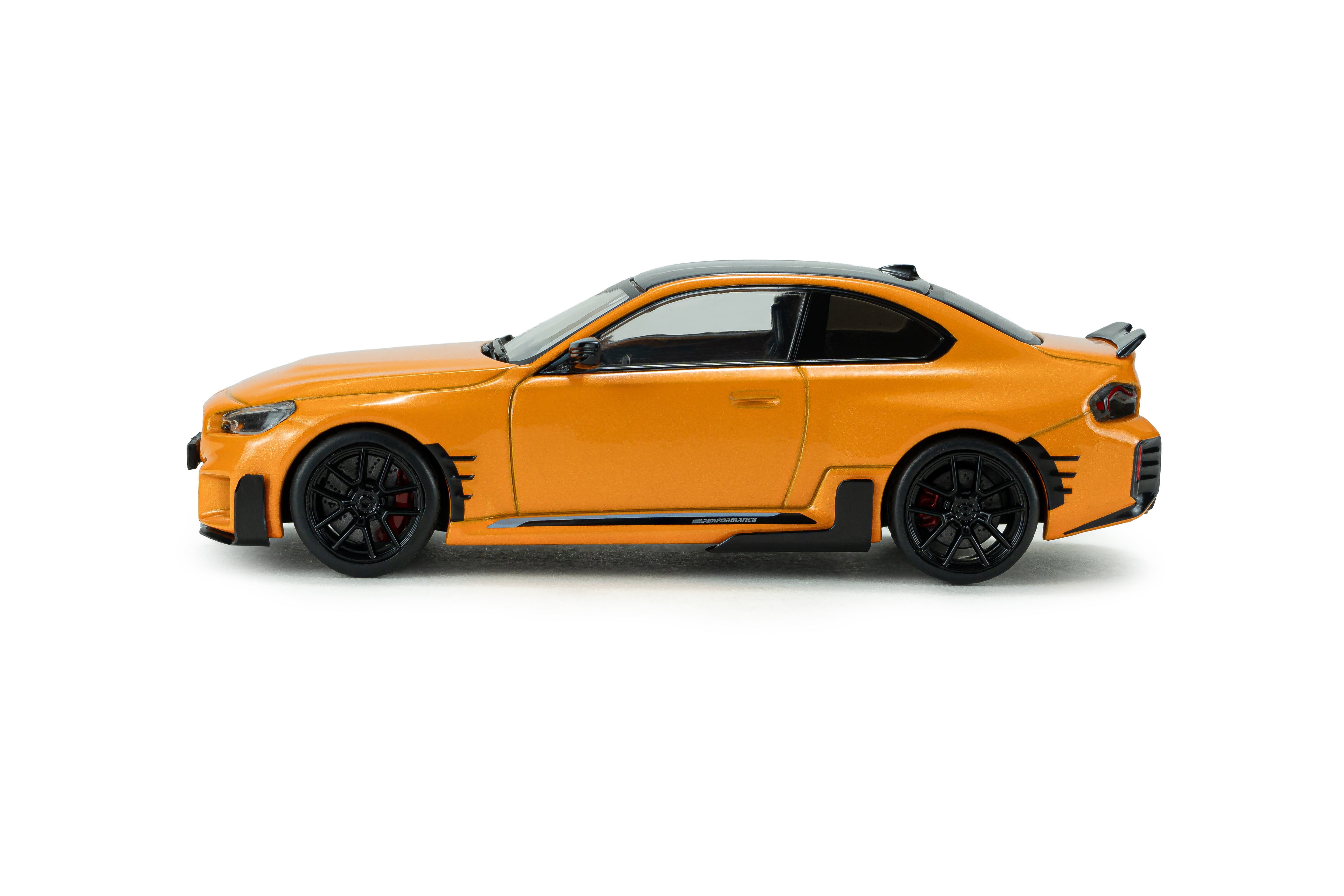 Voiture miniature 1/43 BMW M2 M Performance papaya orange Solido S4314605