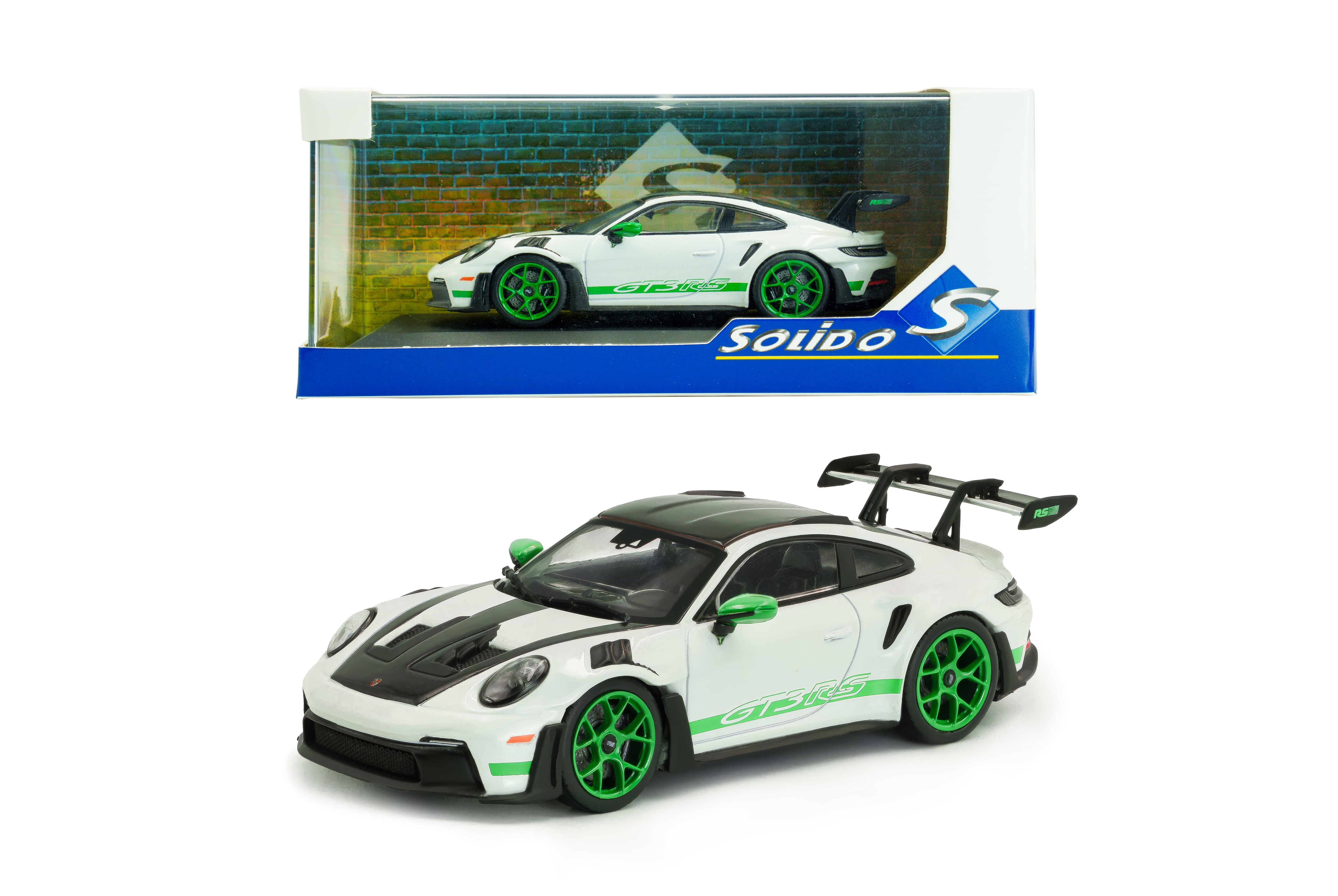 Voiture miniature 1/43 Porsche 911 (992) GT3 RS 2023 White Solido S4314801