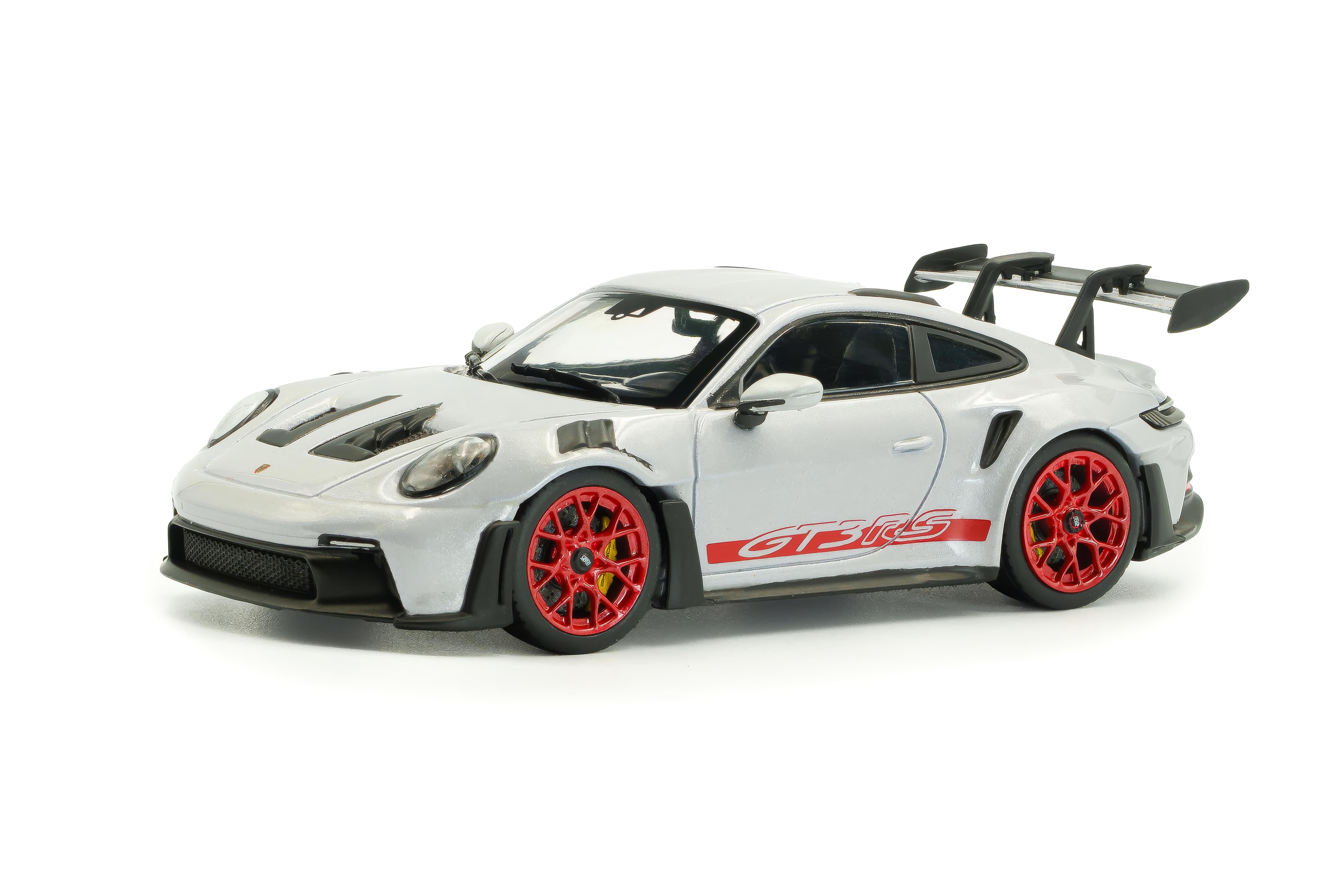 Voiture miniature 1/43 Porsche 911 (992) GT3 RS 2023 Ice Grey Solido S4314802