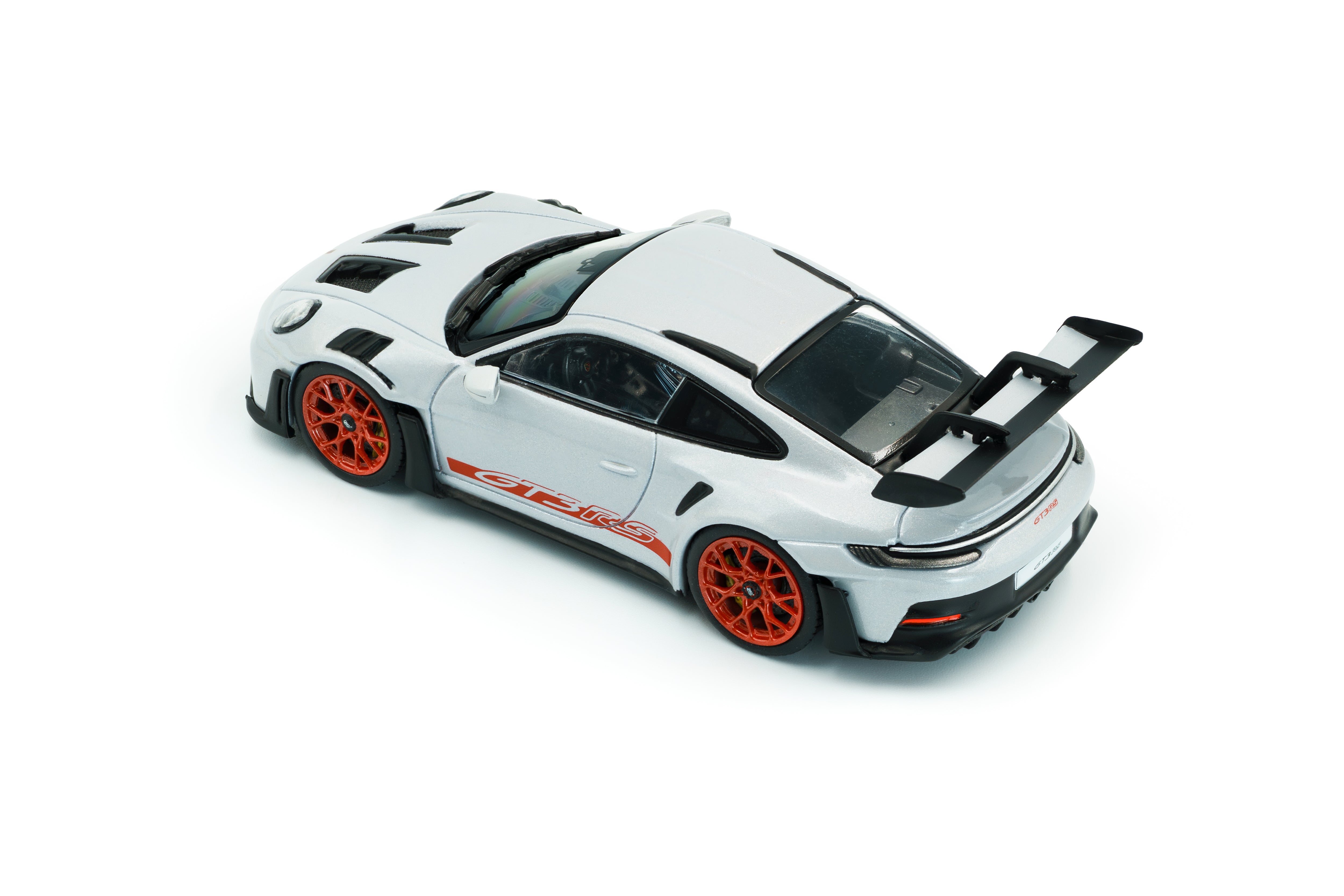 Voiture miniature 1/43 Porsche 911 (992) GT3 RS 2023 Ice Grey Solido S4314802