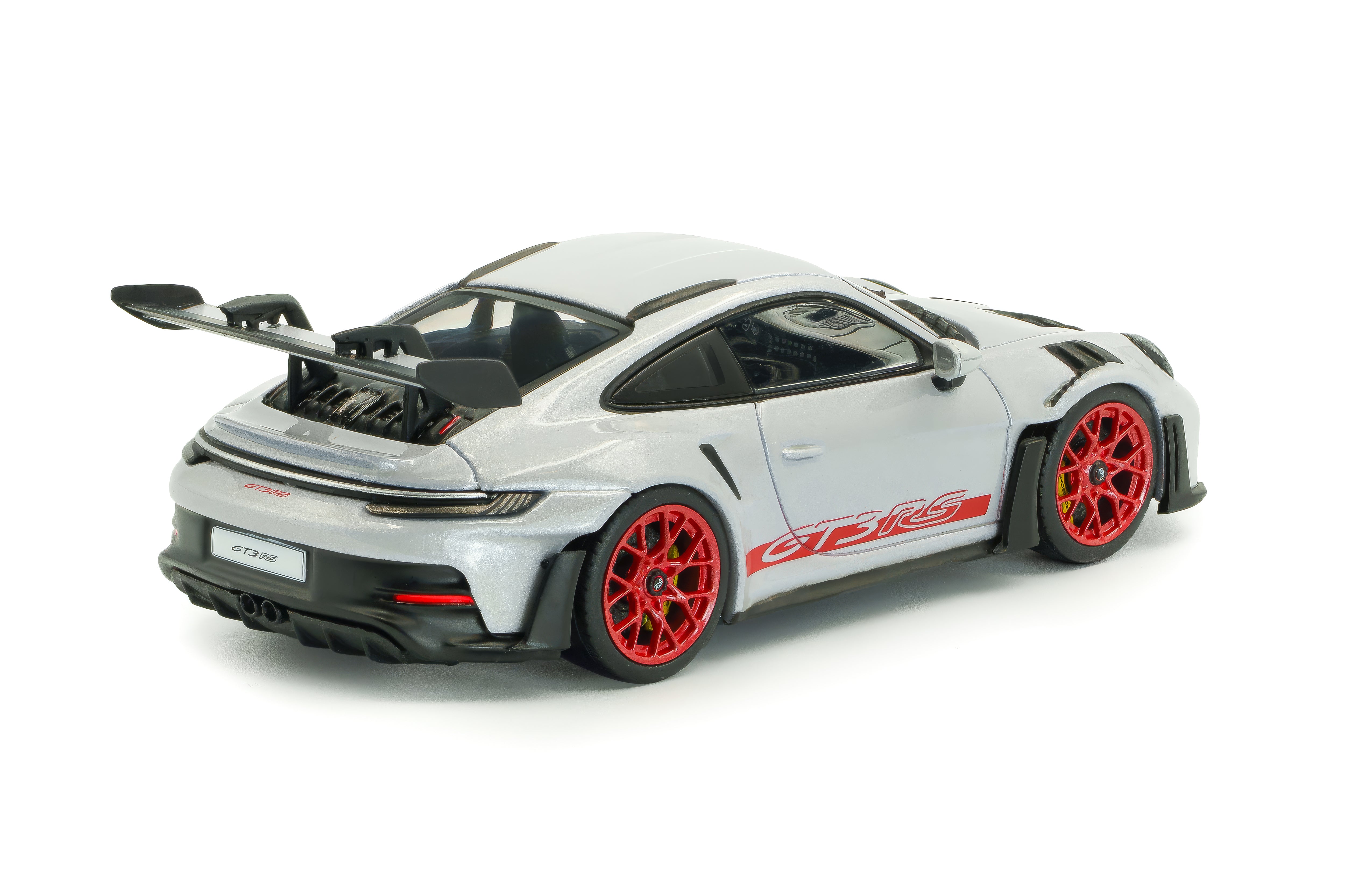 Voiture miniature 1/43 Porsche 911 (992) GT3 RS 2023 Ice Grey Solido S4314802