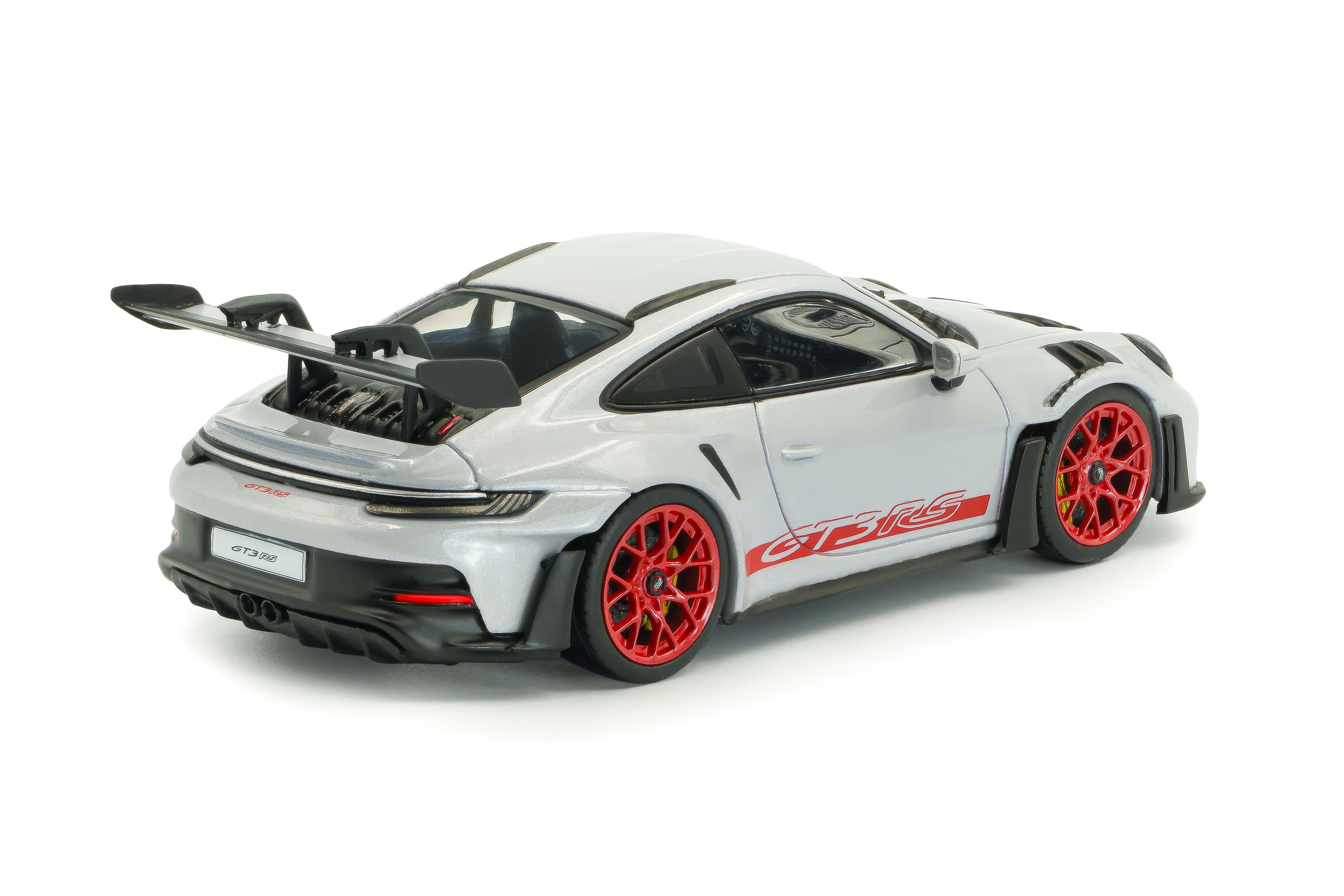 Voiture miniature 1/43 Porsche 911 (992) GT3 RS 2023 Ice Grey Solido S4314802
