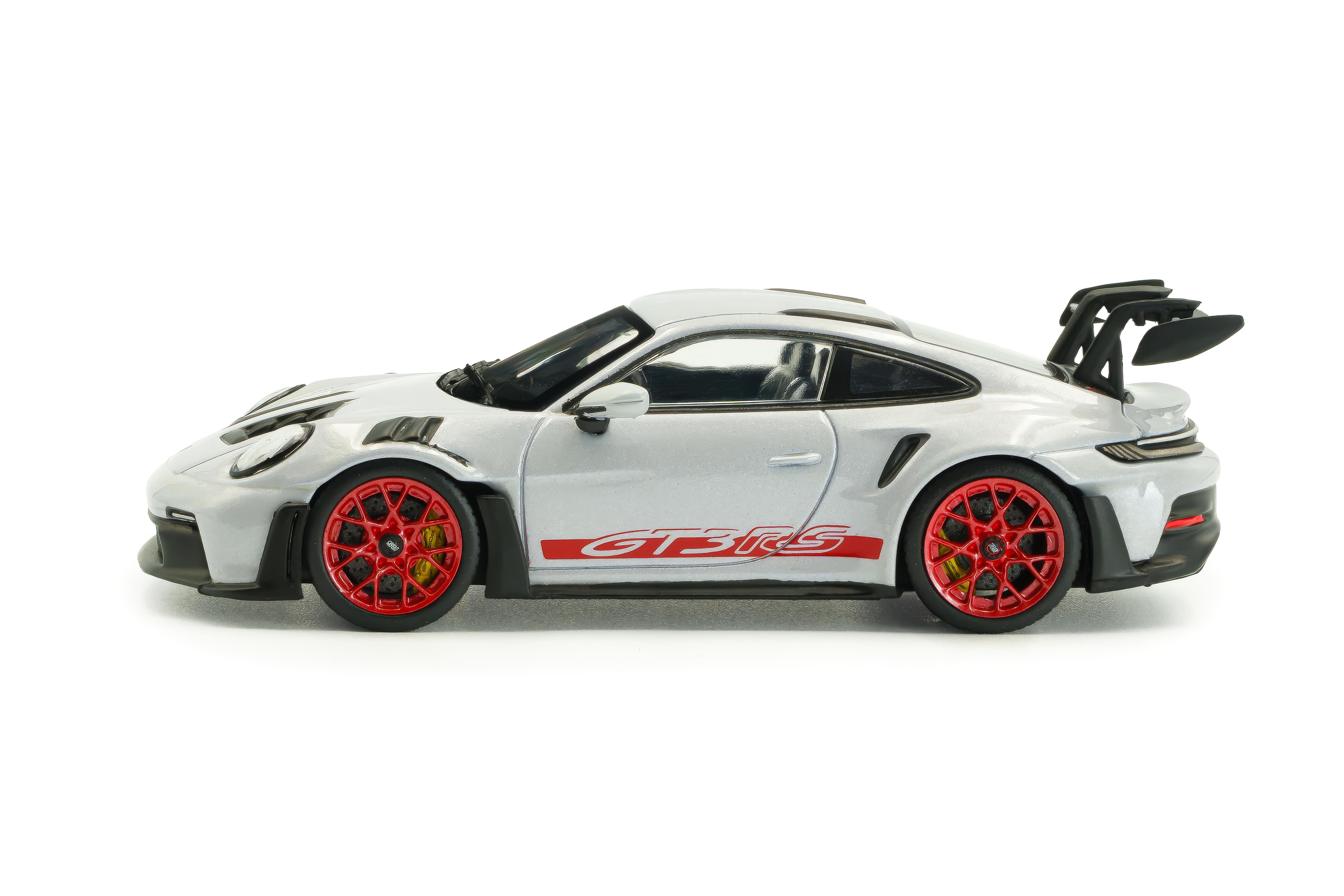 Voiture miniature 1/43 Porsche 911 (992) GT3 RS 2023 Ice Grey Solido S4314802