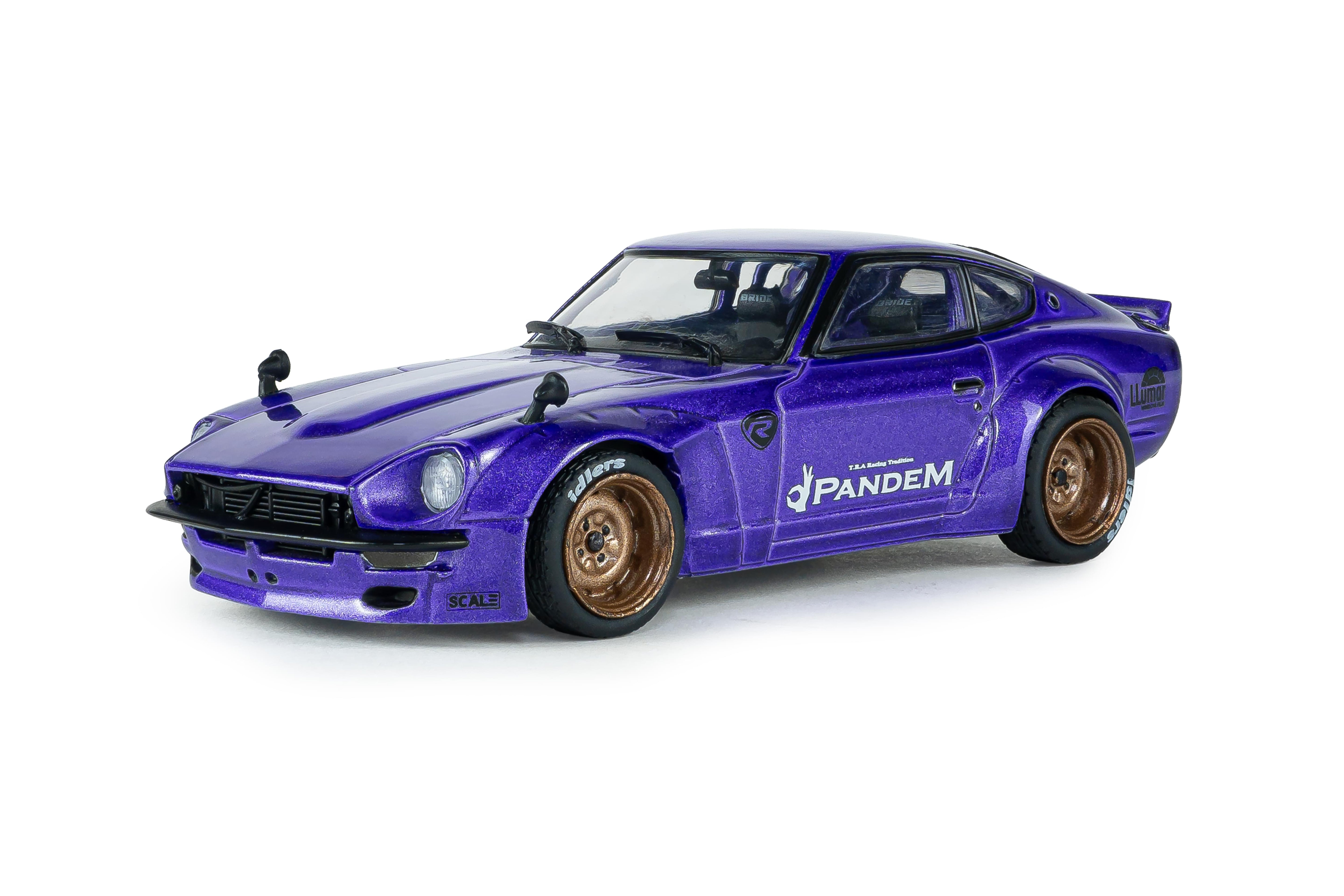 Voiture miniature 1/43 Pandem 240z violet métallisé 1973 Solido S4316303