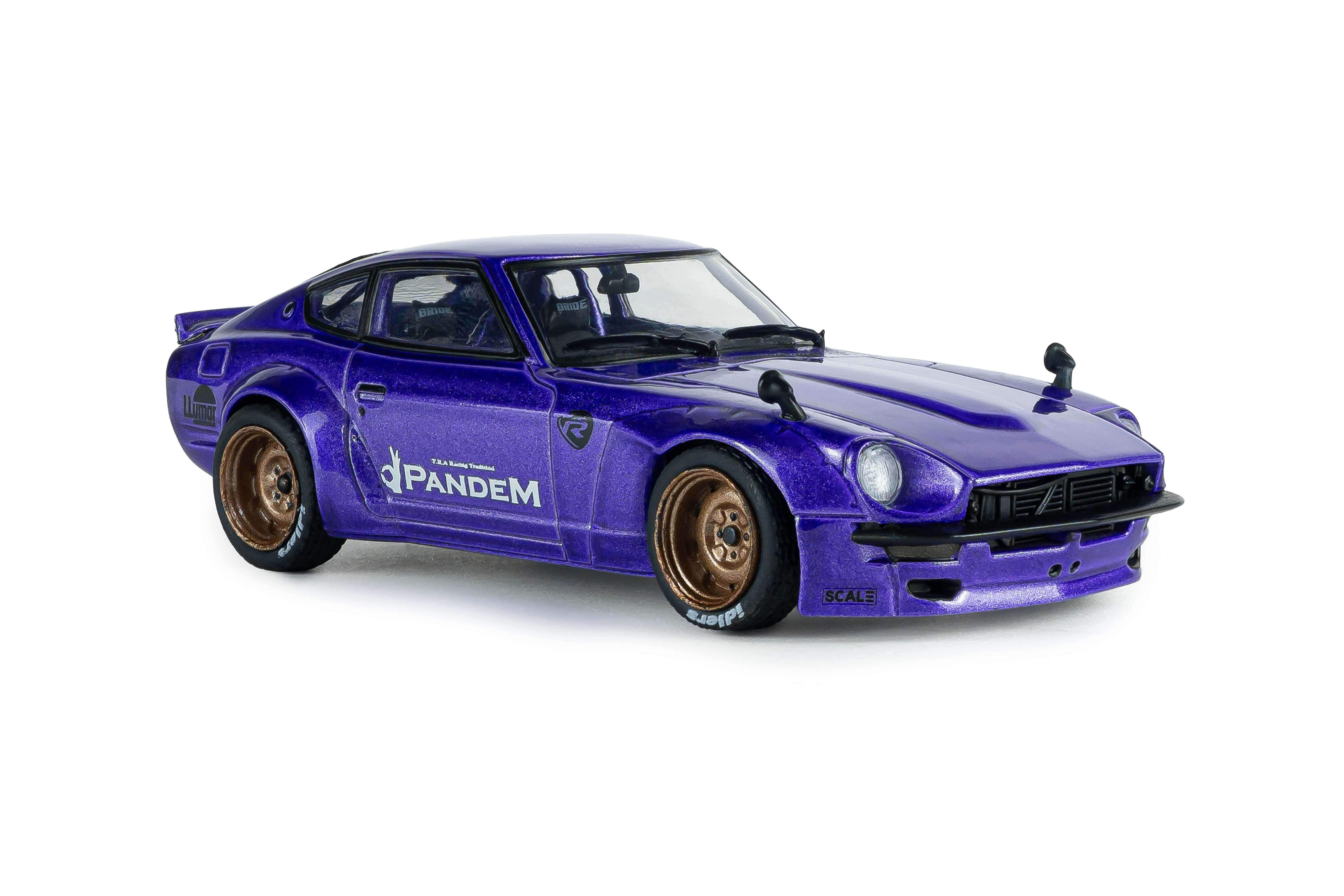 Voiture miniature 1/43 Pandem 240z violet métallisé 1973 Solido S4316303