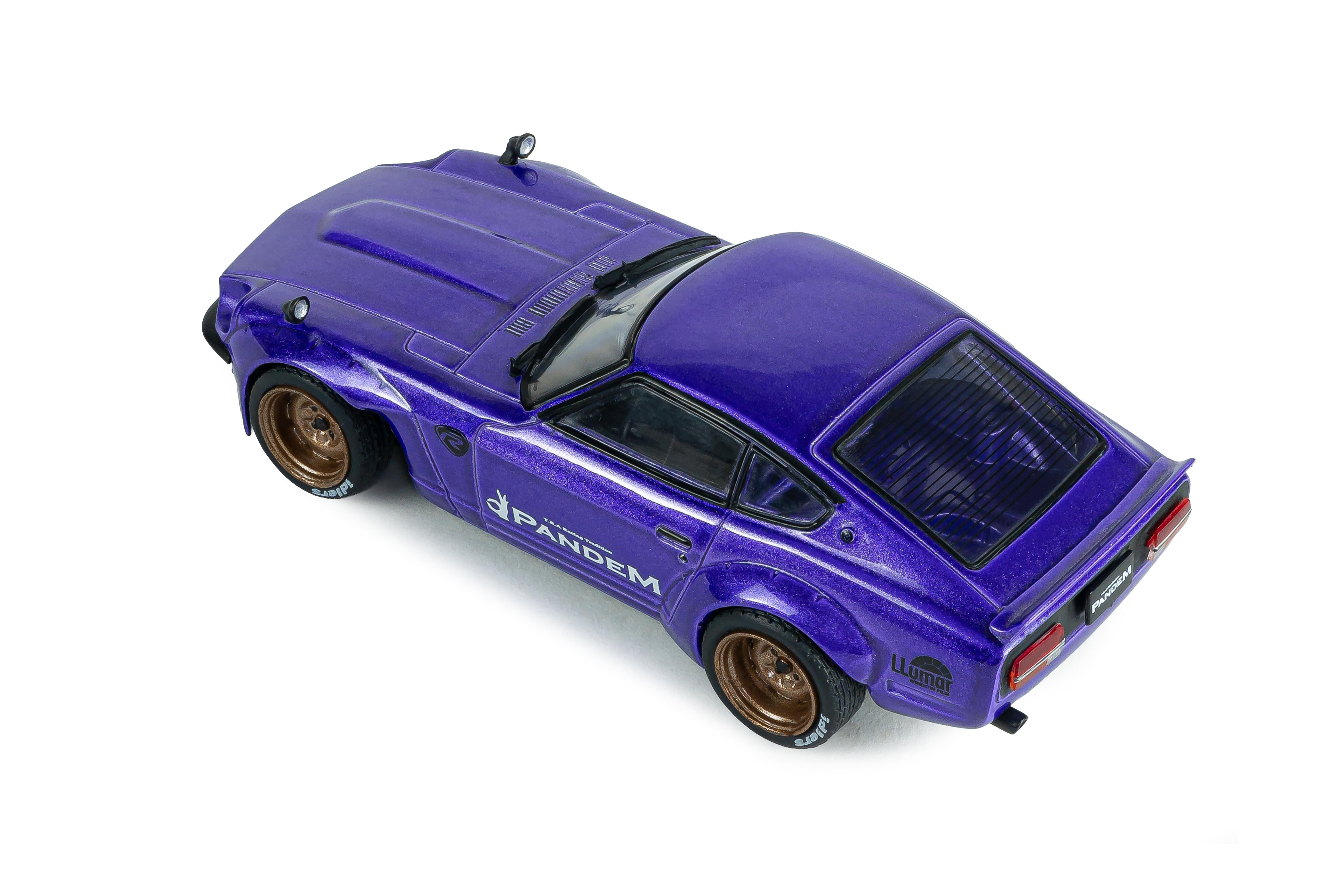 Voiture miniature 1/43 Pandem 240z violet métallisé 1973 Solido S4316303