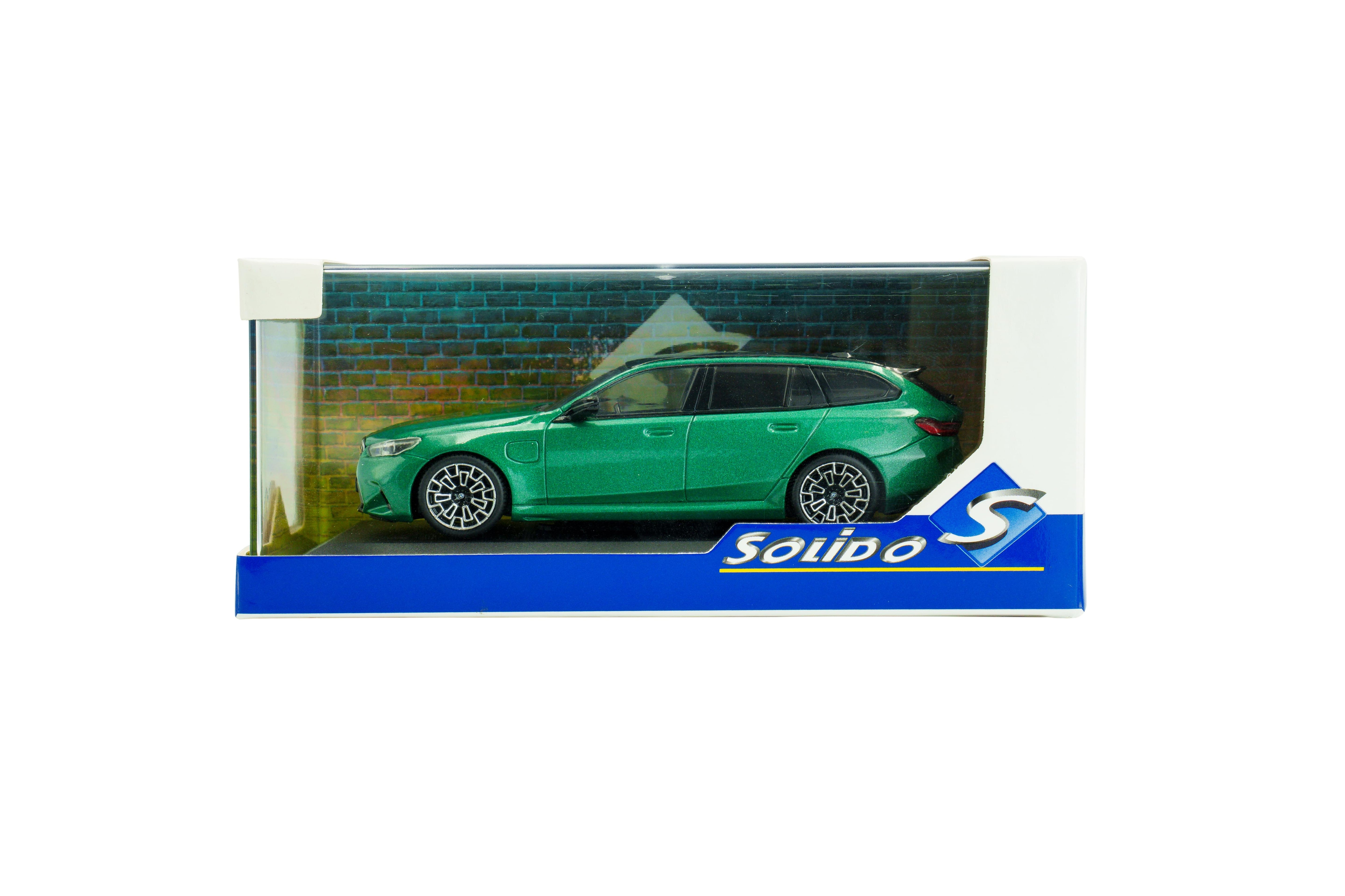 Voiture miniature 1/43 BMW M5 Touring 2024 Green Solido S4317503