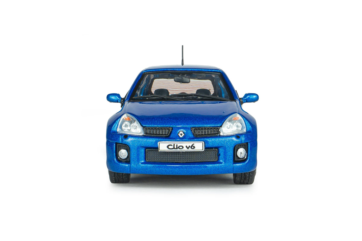 Voiture miniature 1/43 Renault Clio V6 Ph 2 2003 Blue Solido S4318101