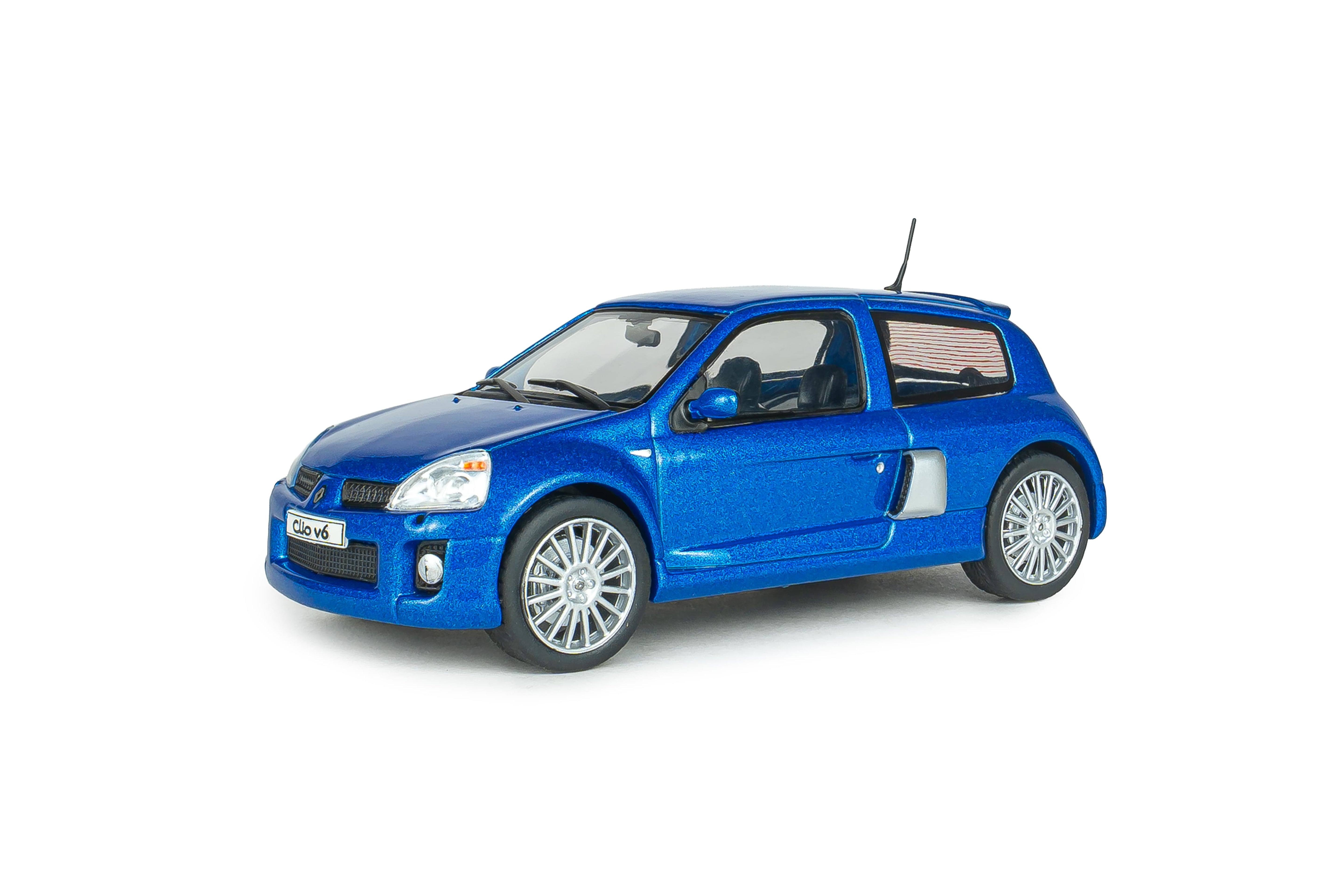 Voiture miniature 1/43 Renault Clio V6 Ph 2 2003 Blue Solido S4318101