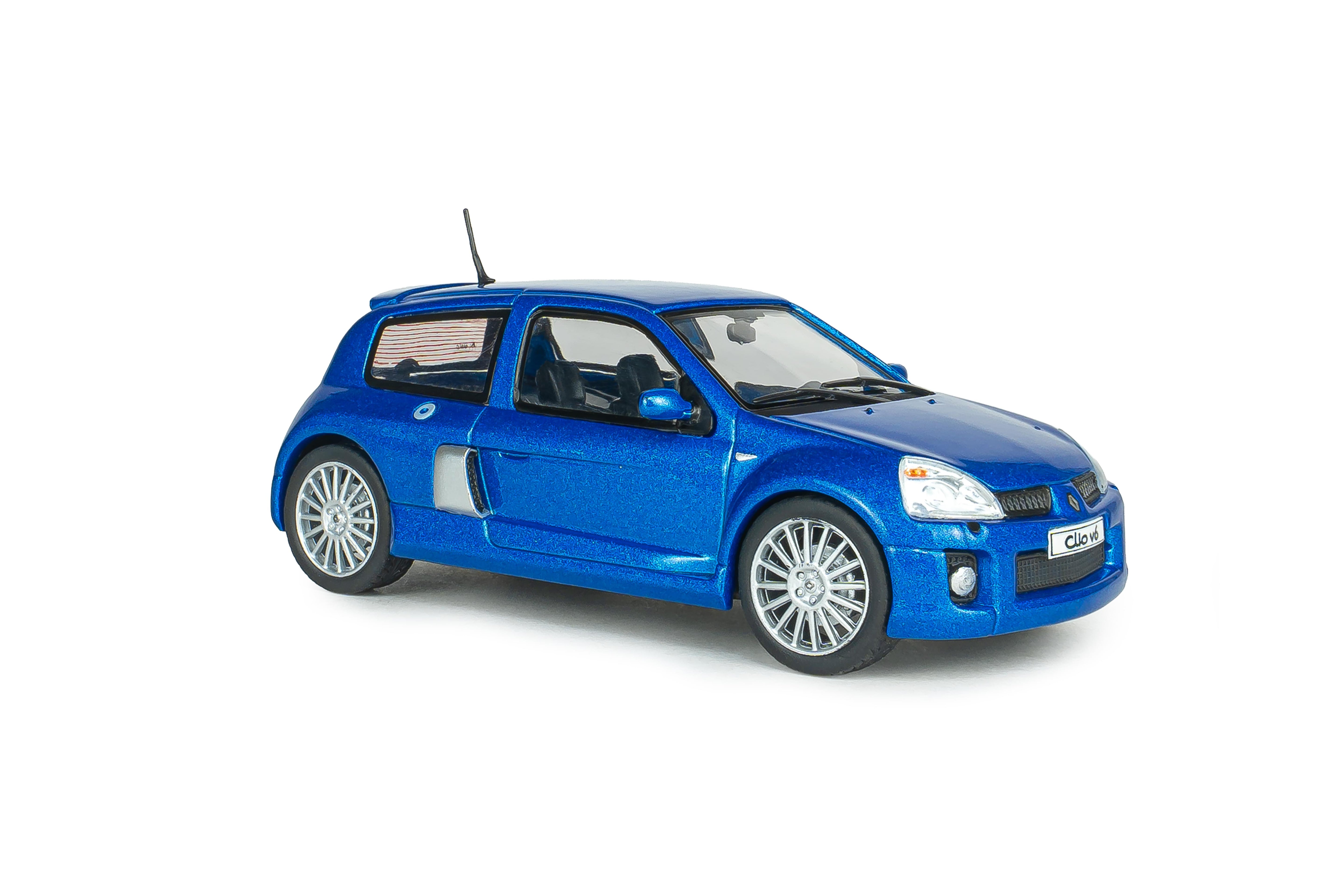 Voiture miniature 1/43 Renault Clio V6 Ph 2 2003 Blue Solido S4318101