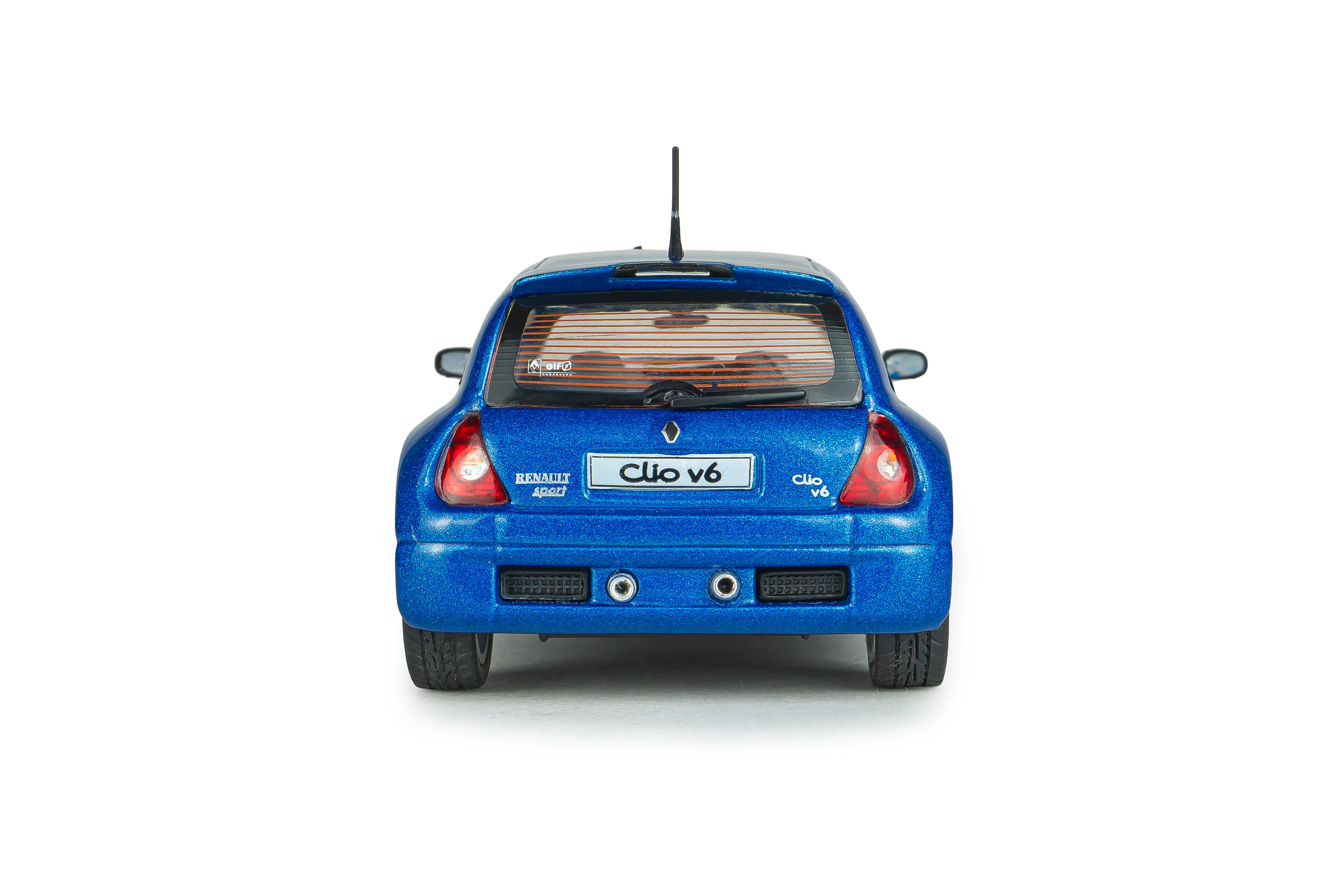 Voiture miniature 1/43 Renault Clio V6 Ph 2 2003 Blue Solido S4318101