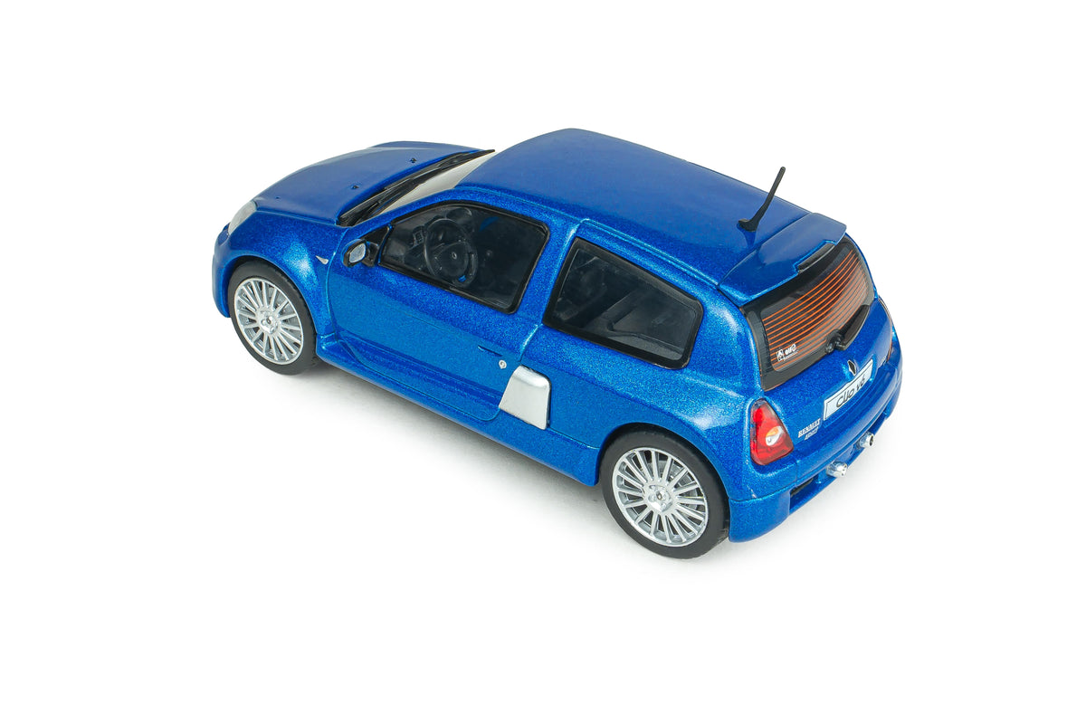 Voiture miniature 1/43 Renault Clio V6 Ph 2 2003 Blue Solido S4318101