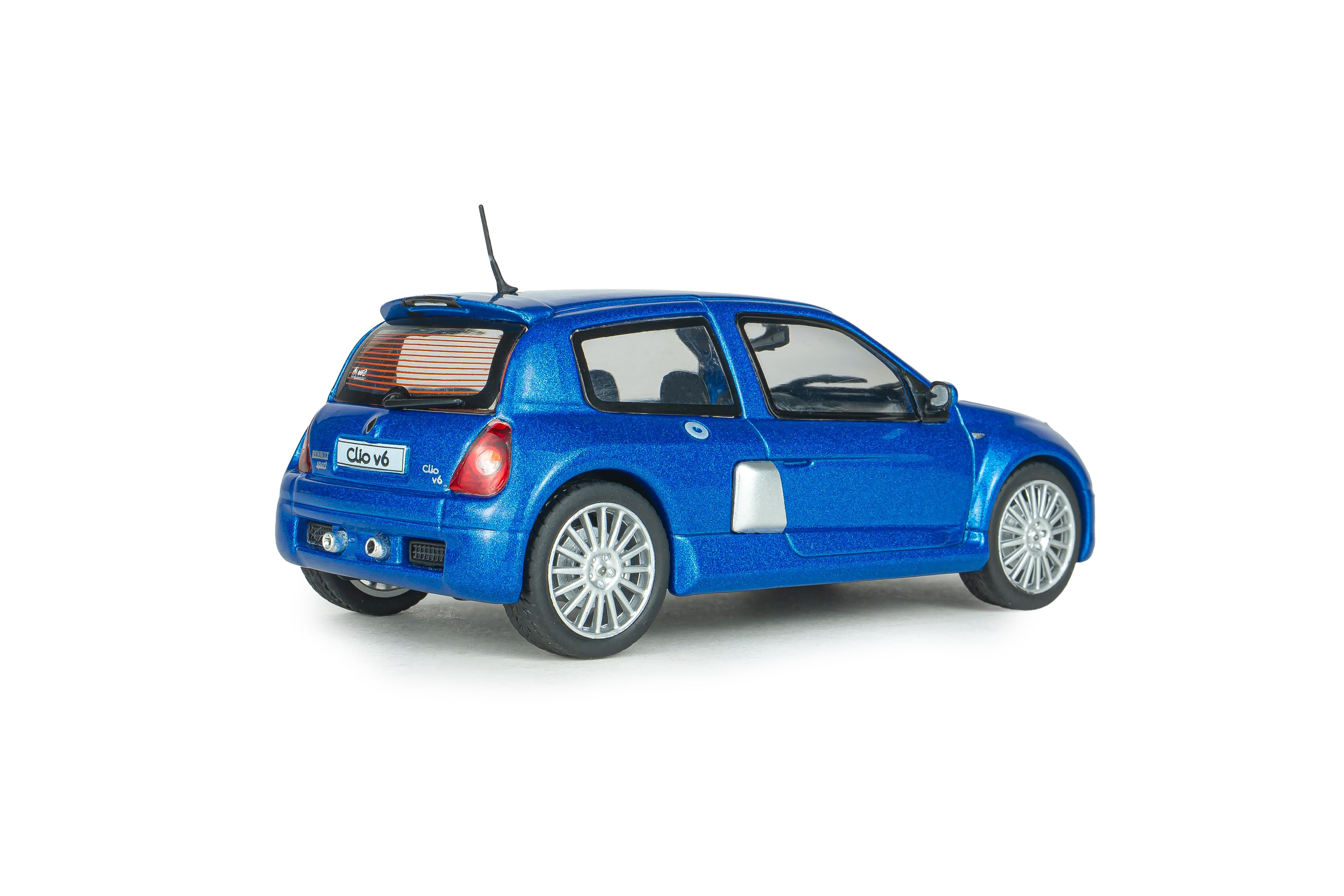 Voiture miniature 1/43 Renault Clio V6 Ph 2 2003 Blue Solido S4318101