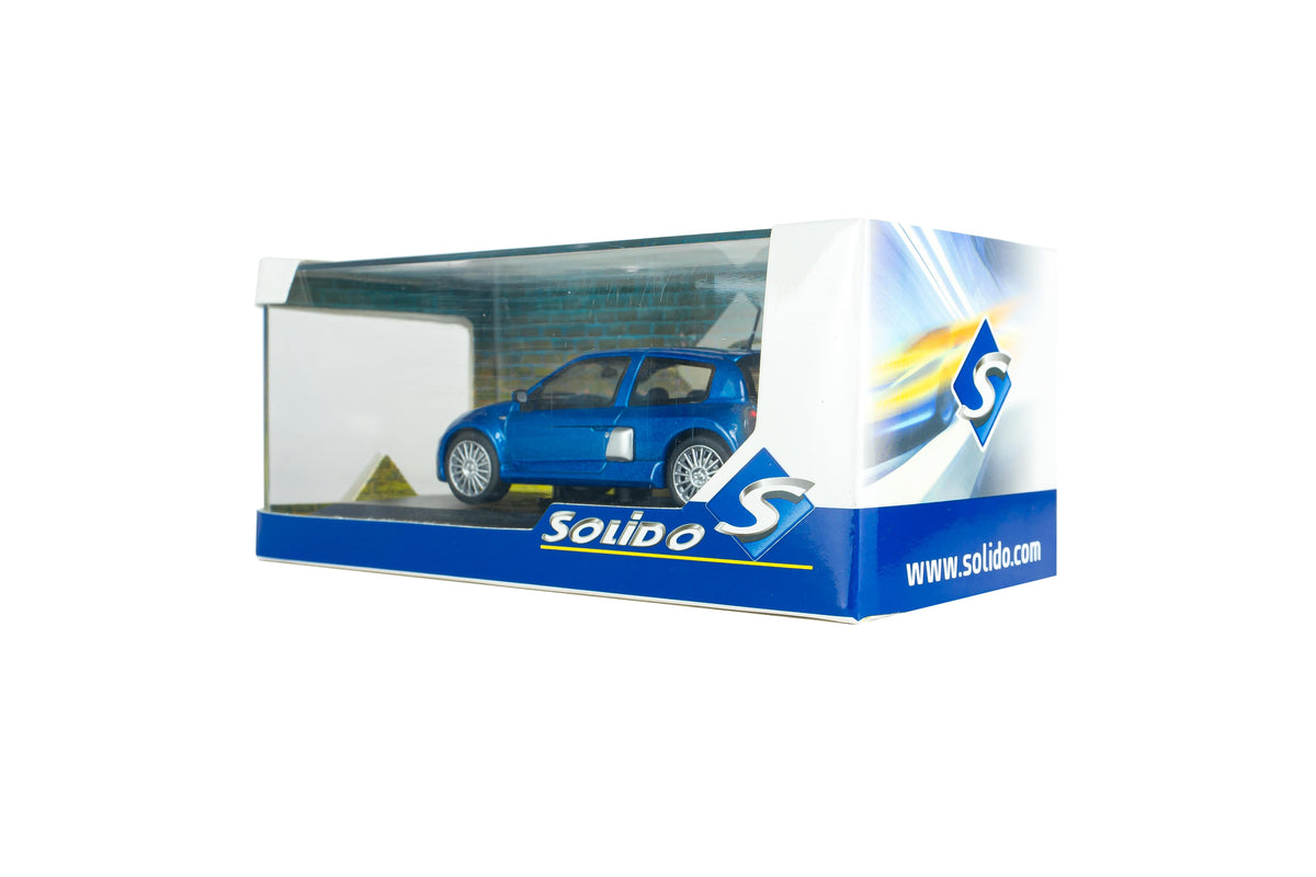 Voiture miniature 1/43 Renault Clio V6 Ph 2 2003 Jaune Sirius Solido S4318102