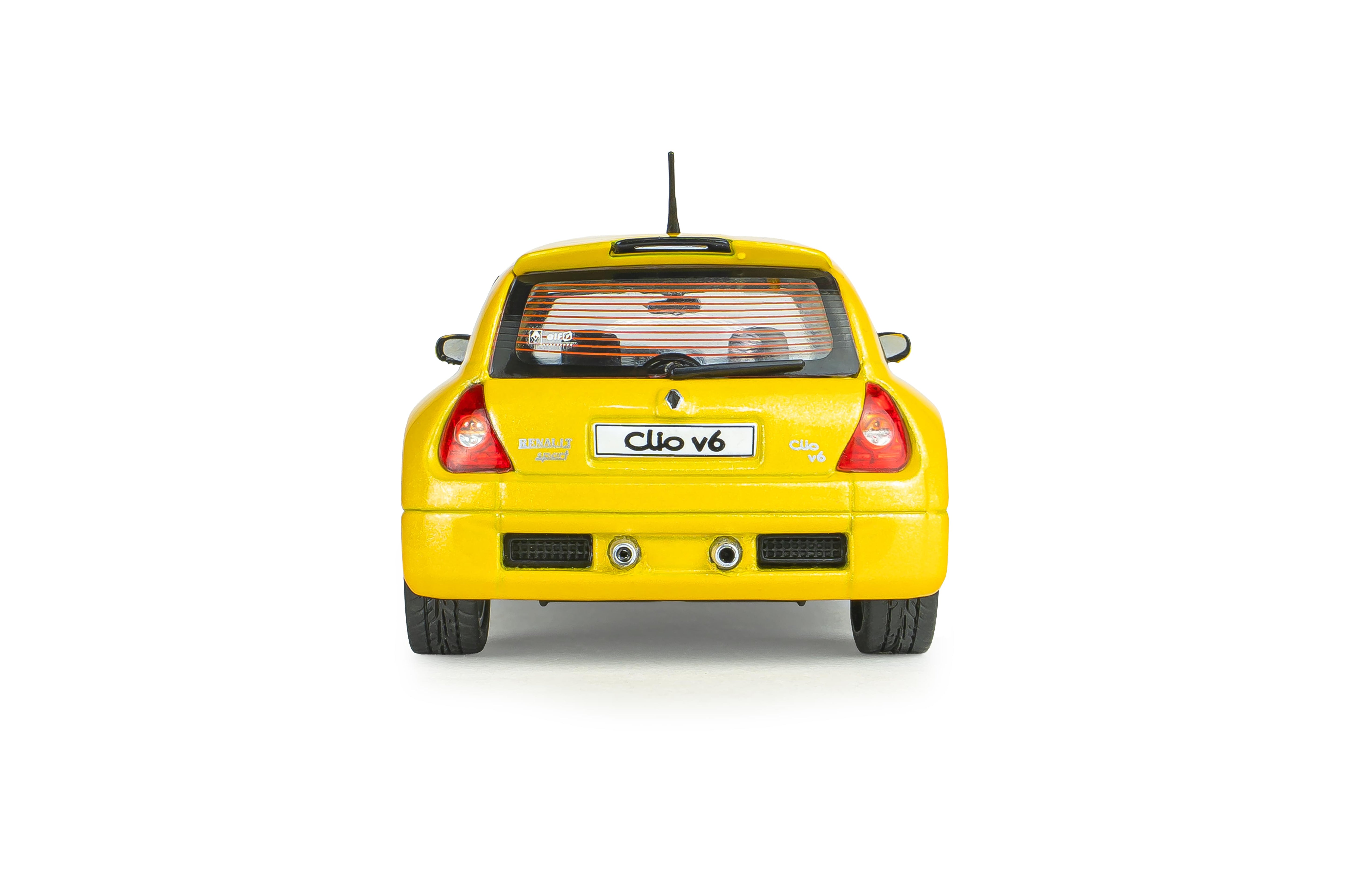 Voiture miniature 1/43 Renault Clio V6 Ph 2 2003 Jaune Sirius Solido S4318102
