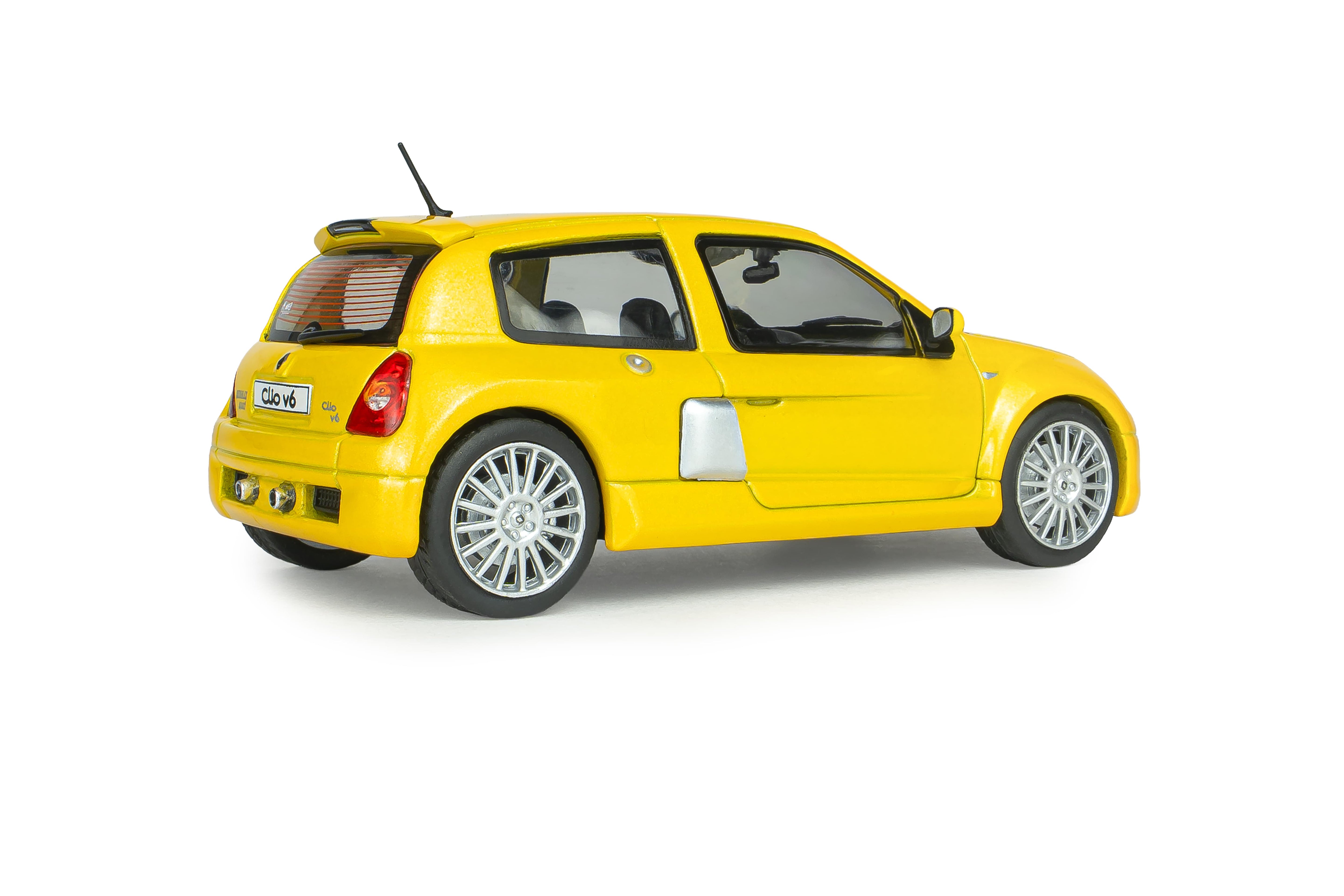 Voiture miniature 1/43 Renault Clio V6 Ph 2 2003 Jaune Sirius Solido S4318102