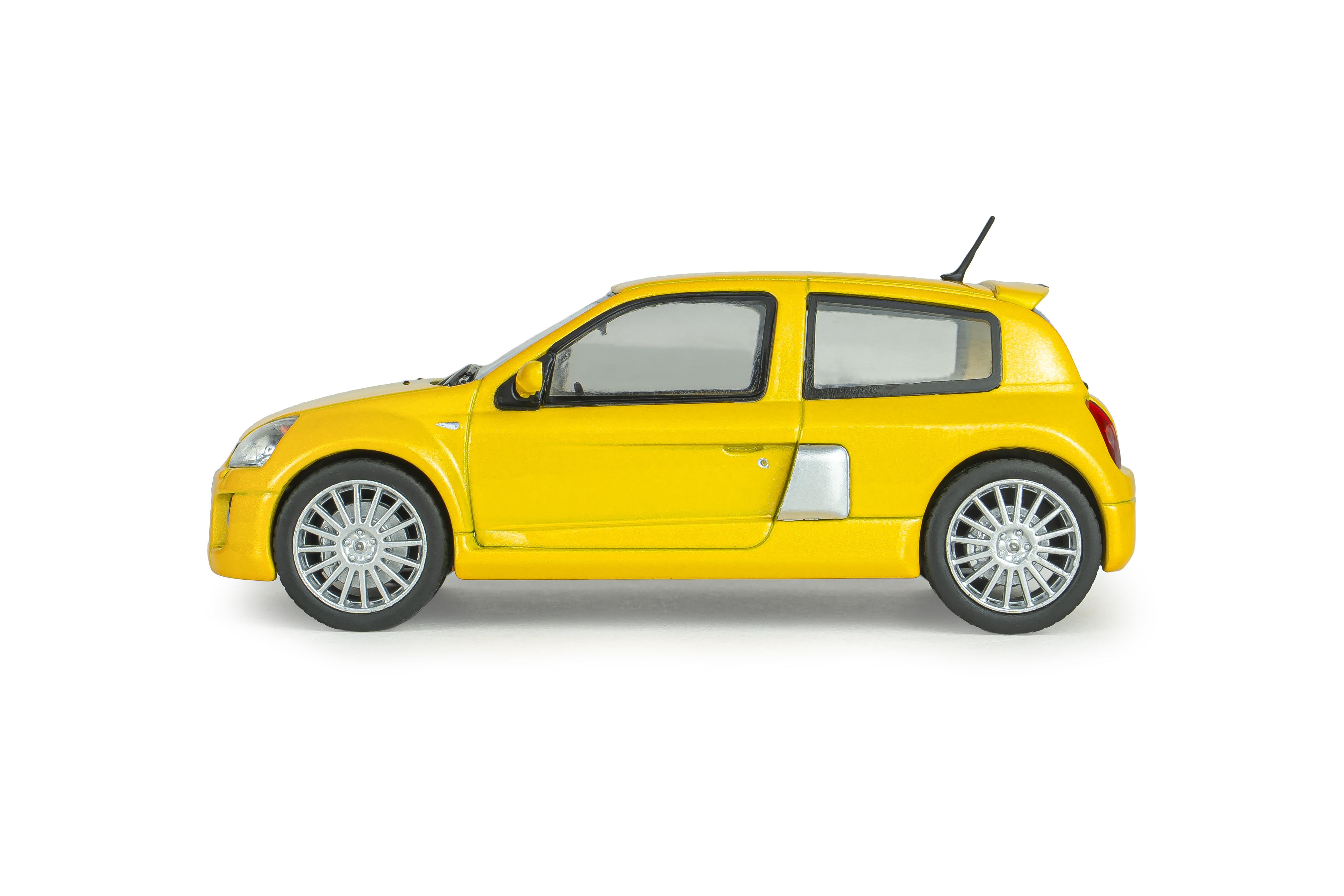 Voiture miniature 1/43 Renault Clio V6 Ph 2 2003 Jaune Sirius Solido S4318102