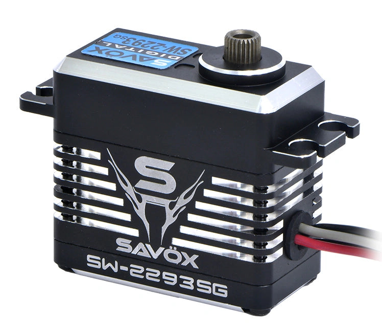 Servo crawler Savox SW-2293SG 75 kg 3S alu brushless, engrenages en acier