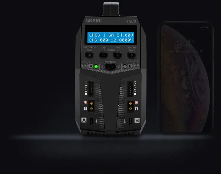 Chargeur Duo Sky RC T200 Duo 2x100W (2x10A) - 100155