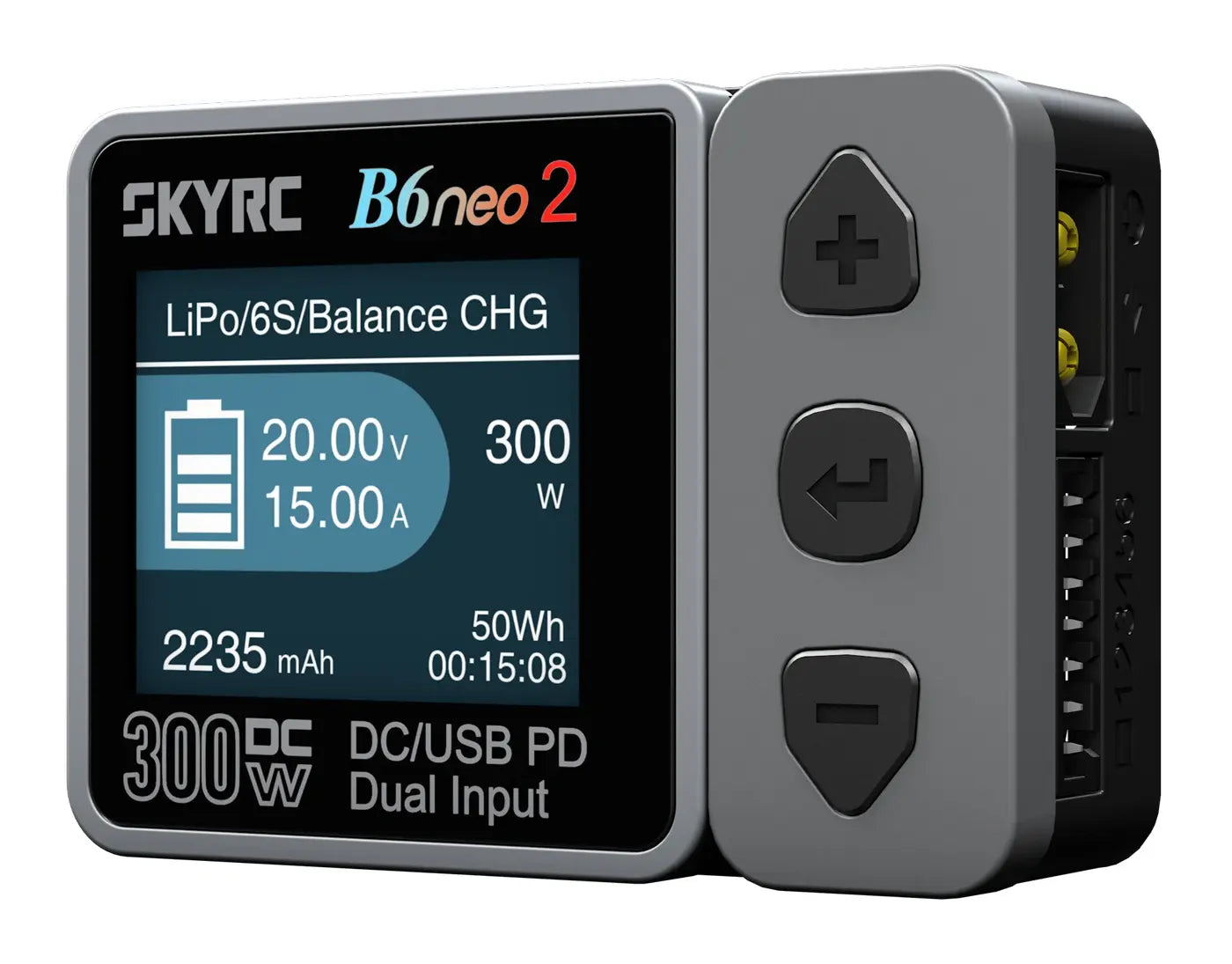 Chargeur double intelligent D8neo 1600W - 100230-01 - Breizh Modélisme.