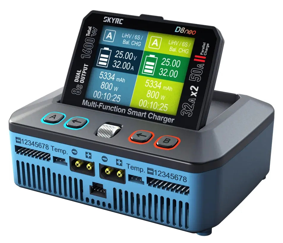 Chargeur double intelligent Sky rc D8 neo 1600W - 100230