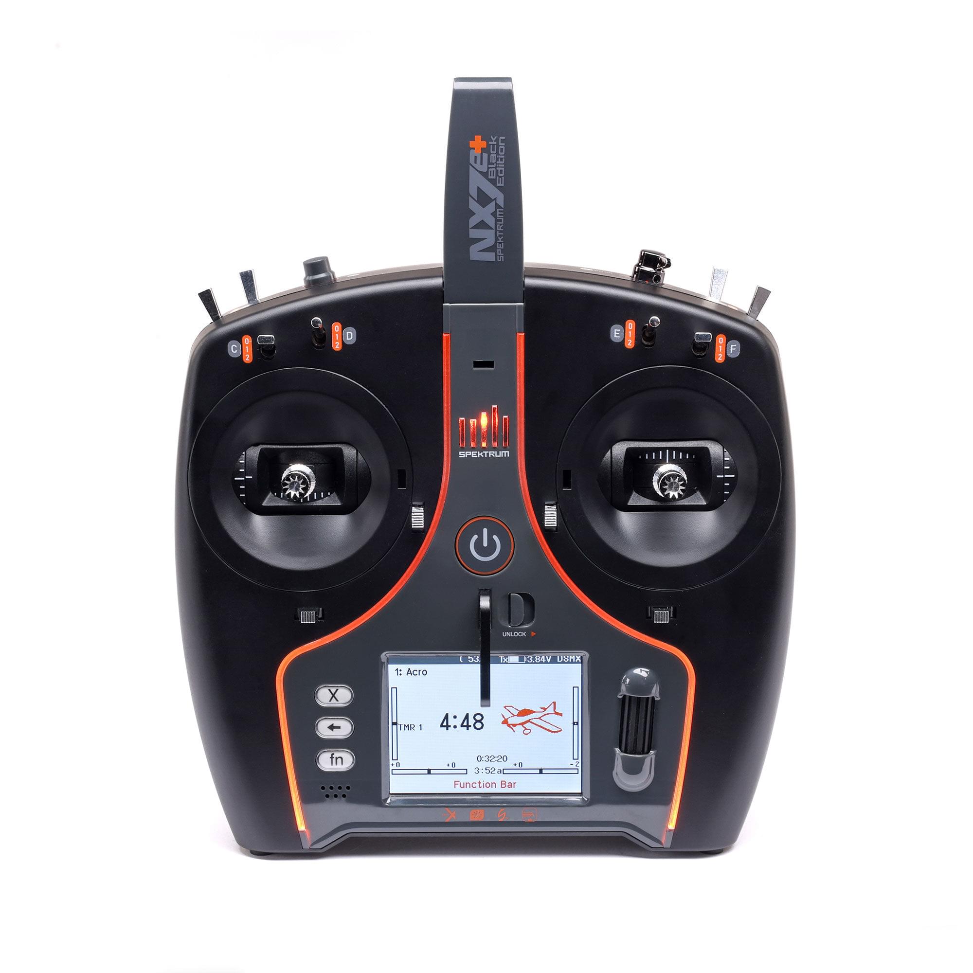 Radio Spektrum DSMX 14 canaux NX7e+ seule couleur noir - SPMR7120EU - Breizh Modélisme.