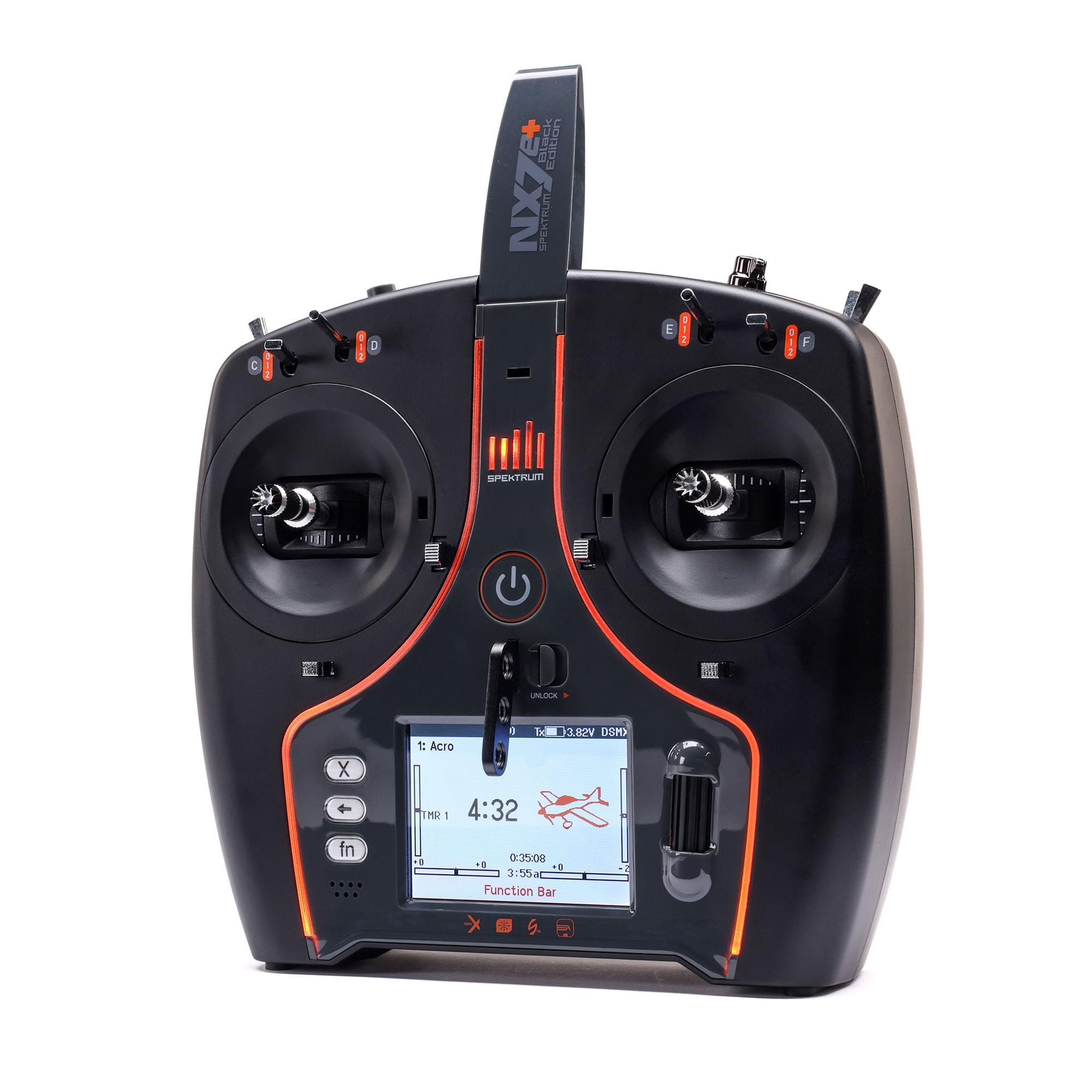 Radio Spektrum DSMX 14 canaux NX7e+ seule couleur noir - SPMR7120EU - Breizh Modélisme.