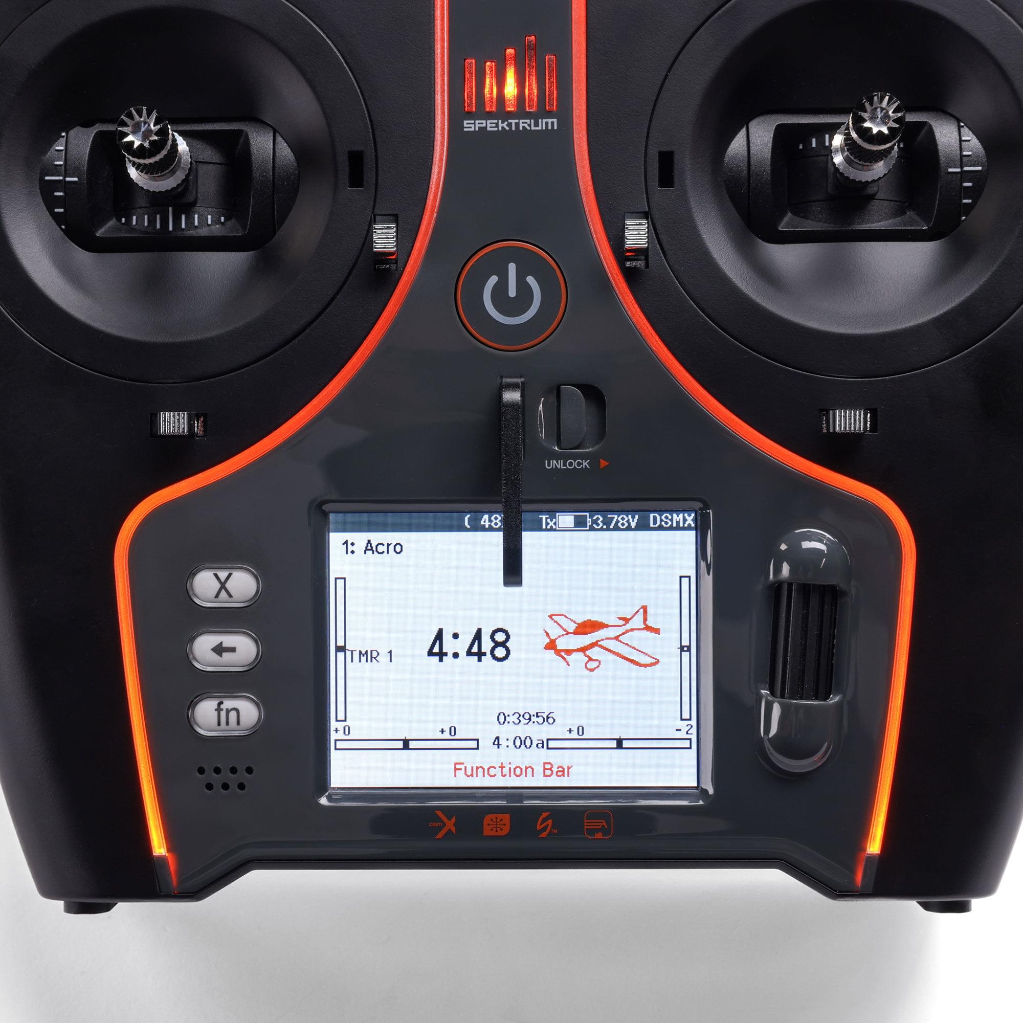 Radio Spektrum DSMX 14 canaux NX7e+ seule couleur noir - SPMR7120EU - Breizh Modélisme.