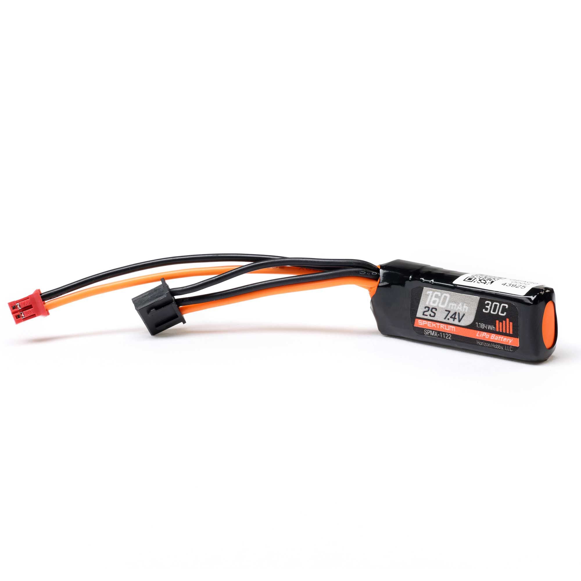 Batterie LiPo 7,4V 160mAh 2S 30C PH2.0 - SPMX-1122
