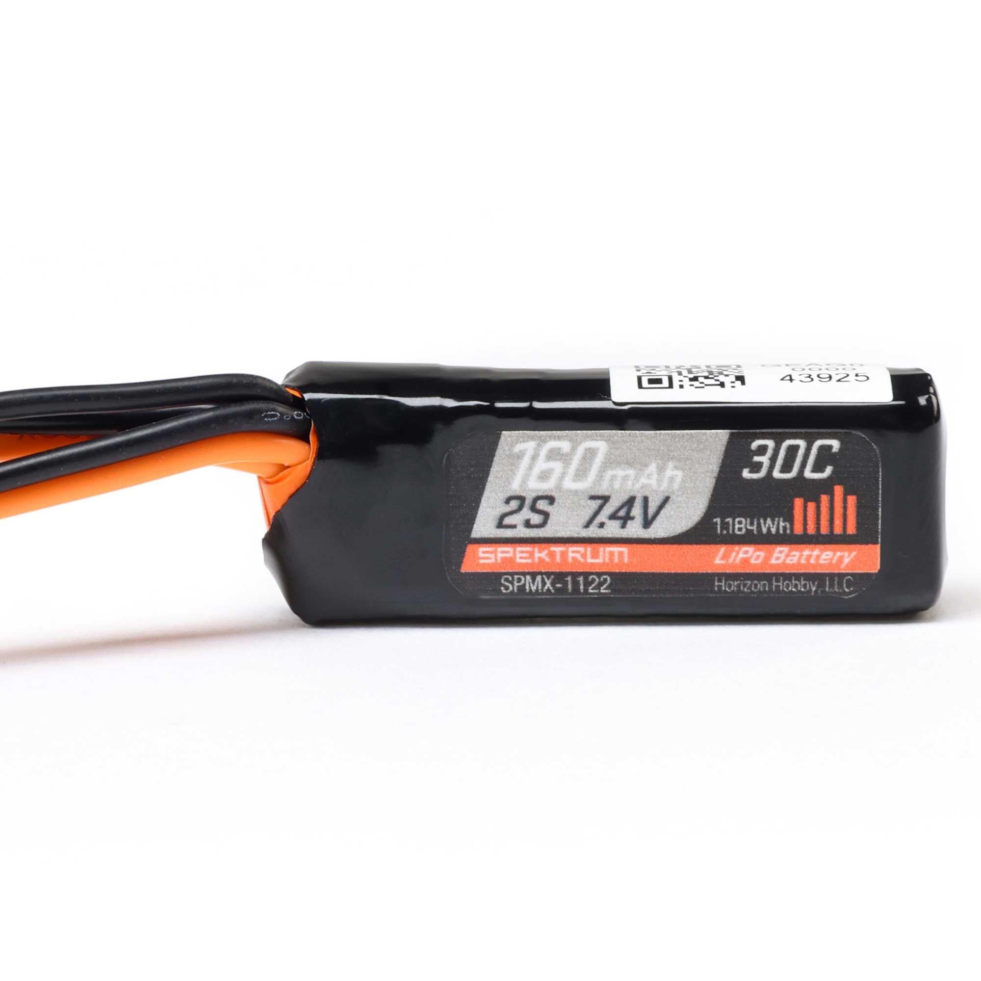 Batterie LiPo 7,4V 160mAh 2S 30C PH2.0 - SPMX-1122