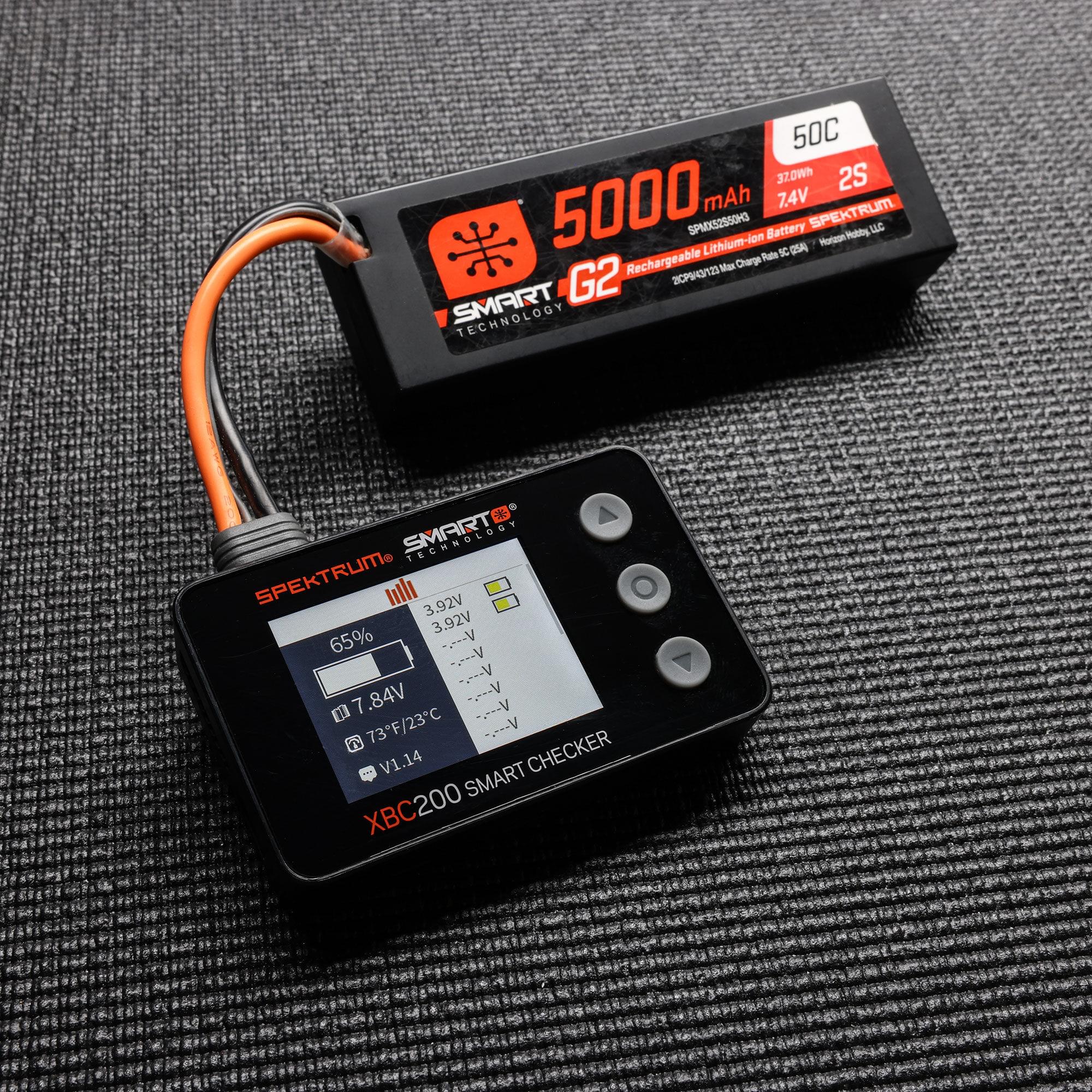 Testeur de batteries LiPo et de servo intelligent XBC200 - SPMXBC200