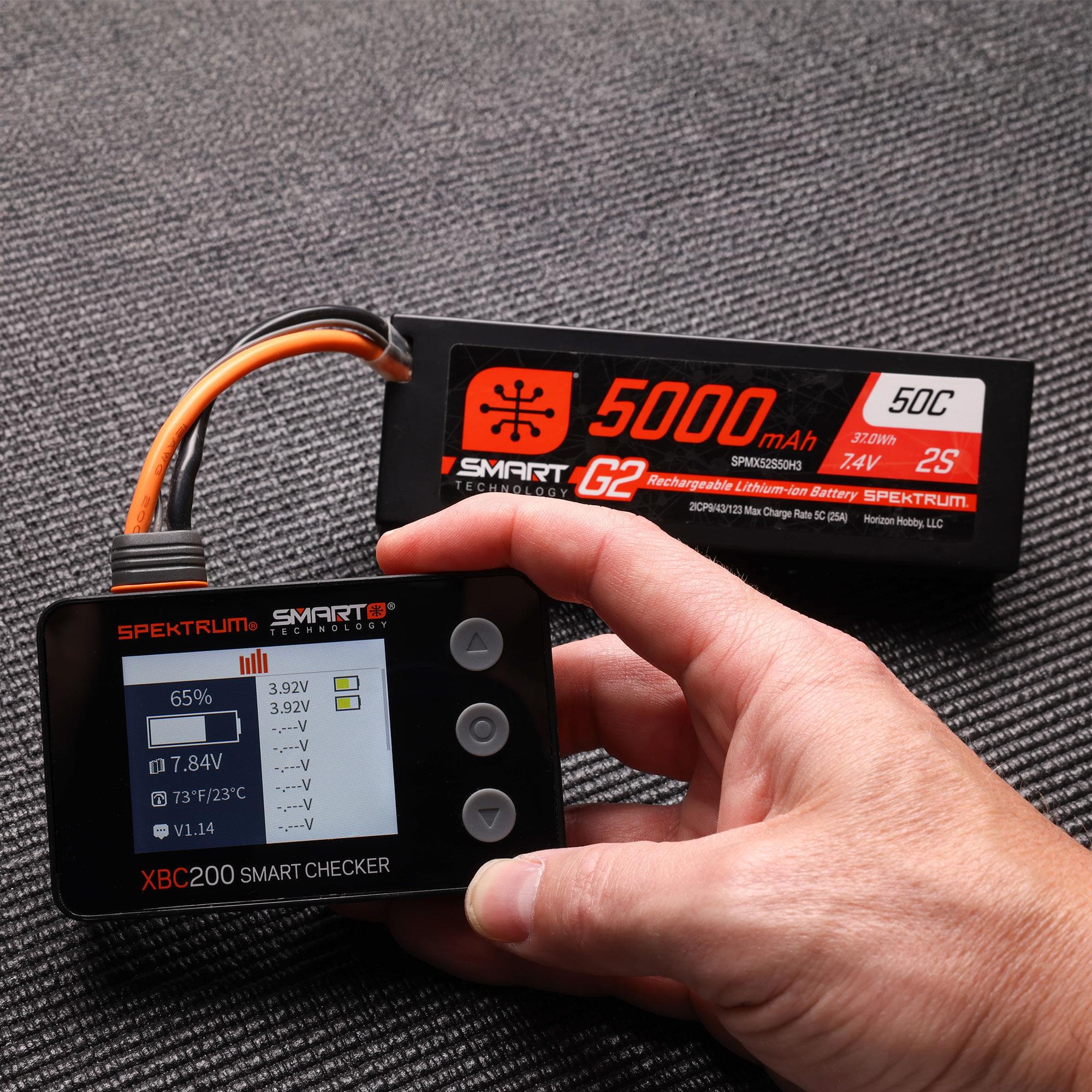Testeur de batteries LiPo et de servo intelligent XBC200 - SPMXBC200