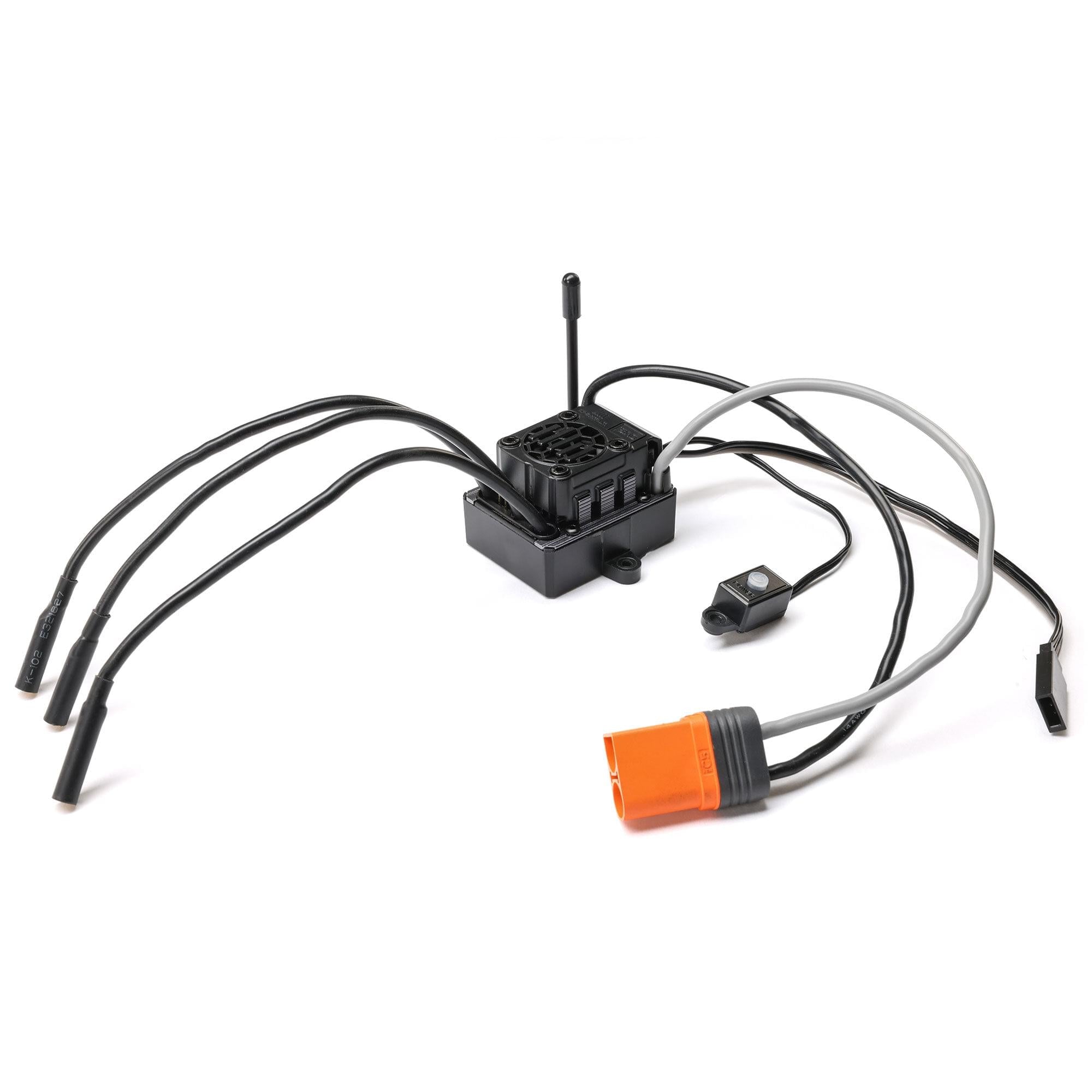 Récepteur ESC/SLT 2 en 1 brushless 80A pour véhicules 3S - SPMXSE8010RX