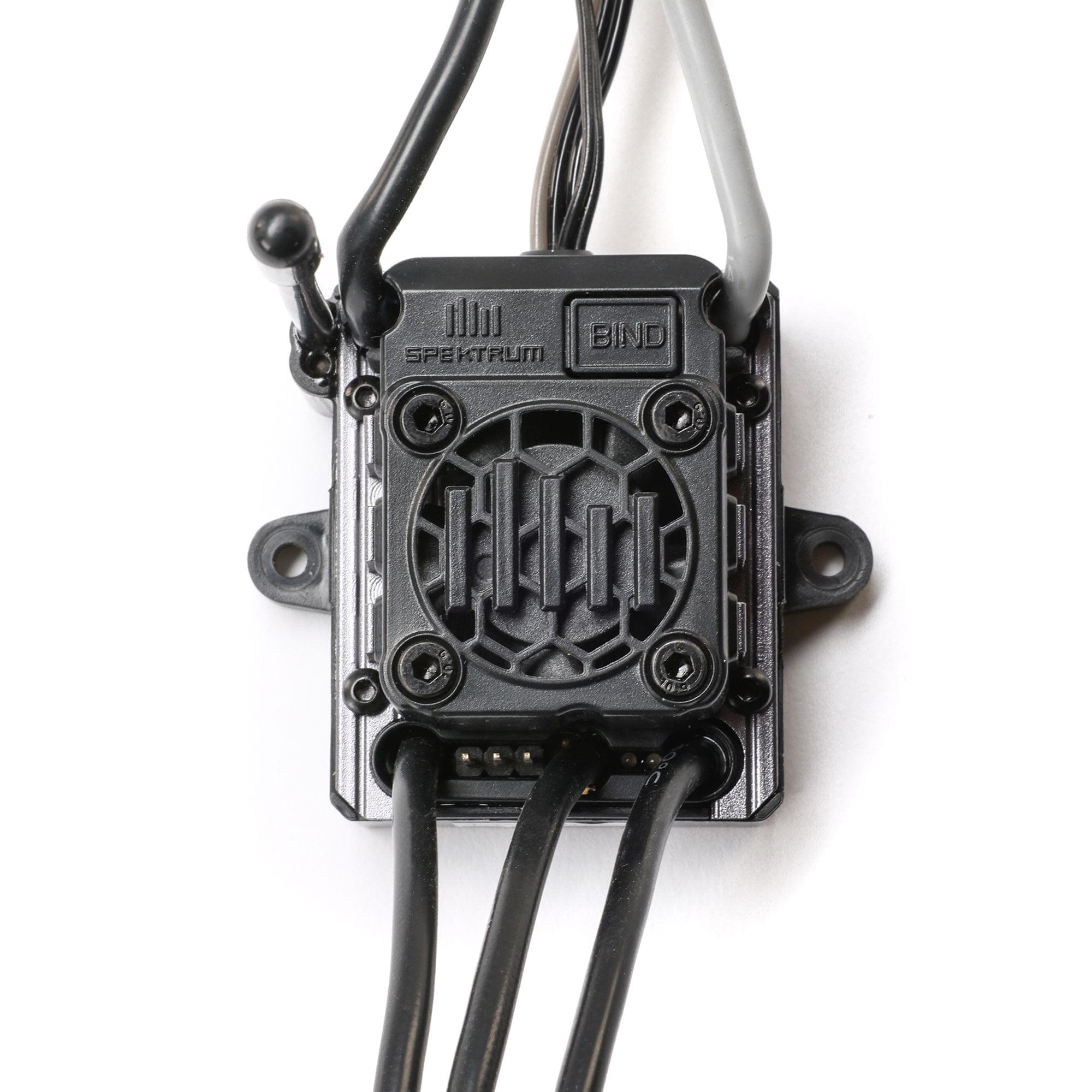 Récepteur ESC/SLT 2 en 1 brushless 80A pour véhicules 3S - SPMXSE8010RX