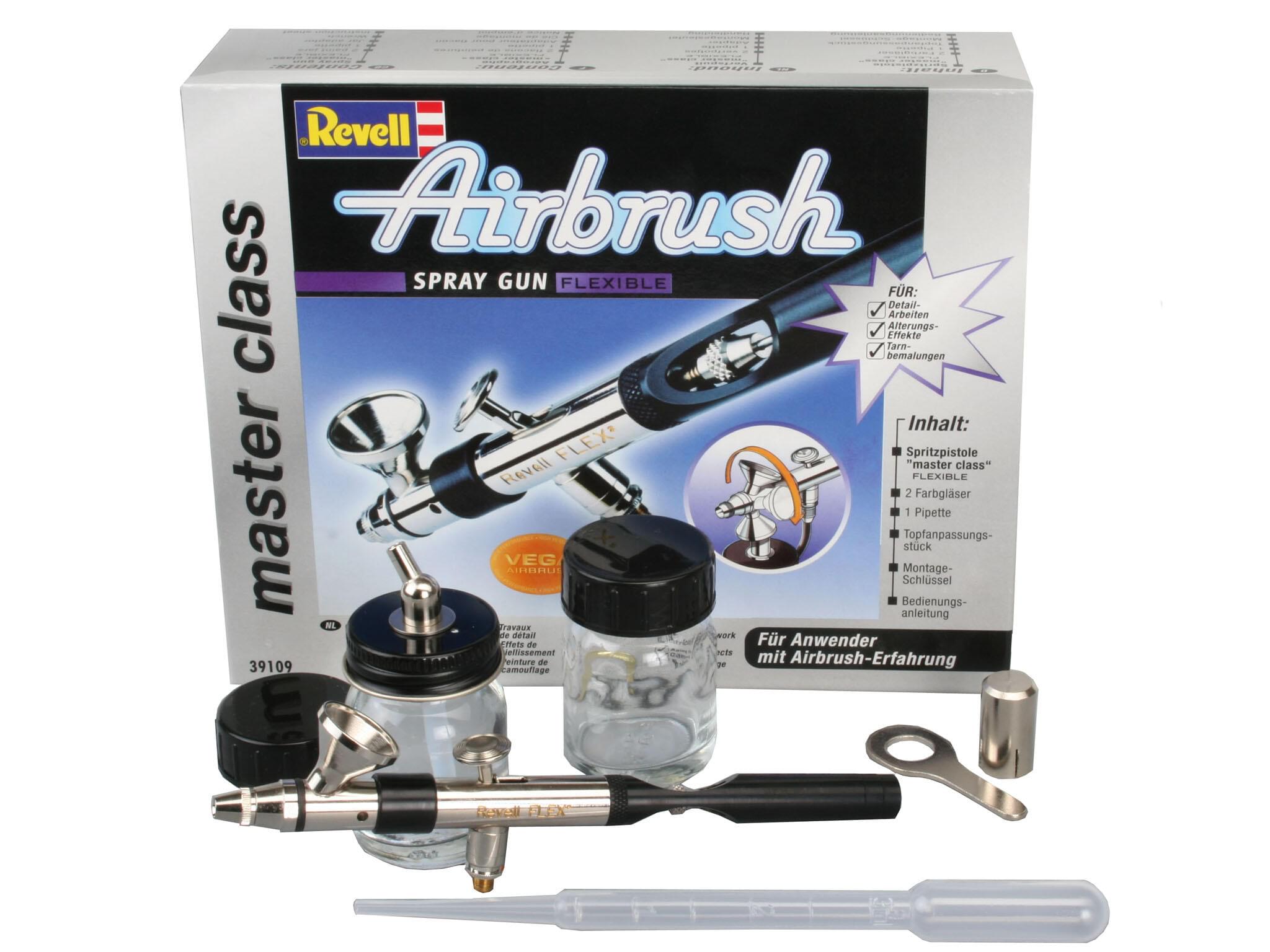 Pistolet à peinture "Flexible" Master Class Aérographe Revell pour les expérimentés 39109