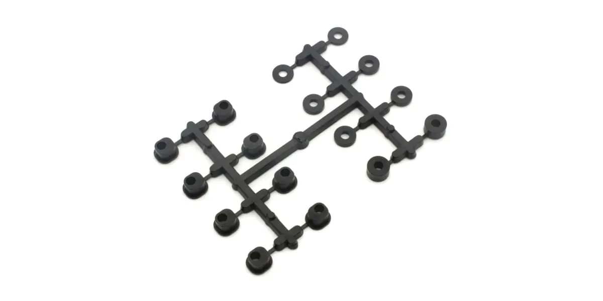 Fixations filetees d'amortisseurs Kyosho Inferno MP10 MP11 (4) LW IF346-04LB - Breizh Modélisme.