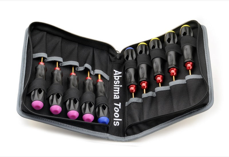 Sacoche à outils avec 10 pièces Titanium Pro Tools - 3000077