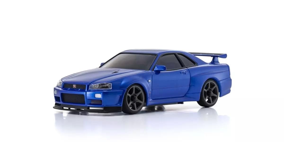 Kyosho Mini-Z AWD Nissan Skyline GT-R R33 Argent Nismo (MA020-KT-531P) K.32659S - Breizh Modélisme.