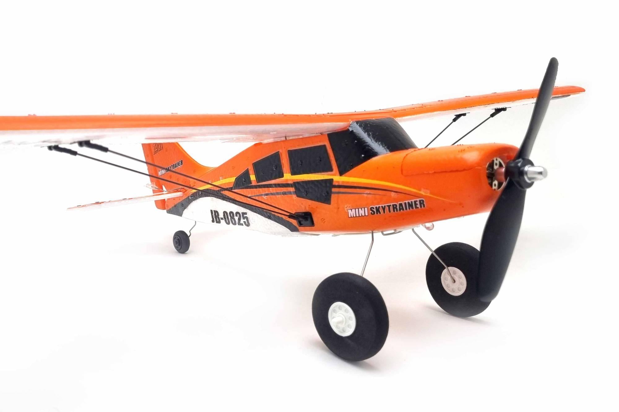 Avion débutant mini Skytrainer orange - T4531OR